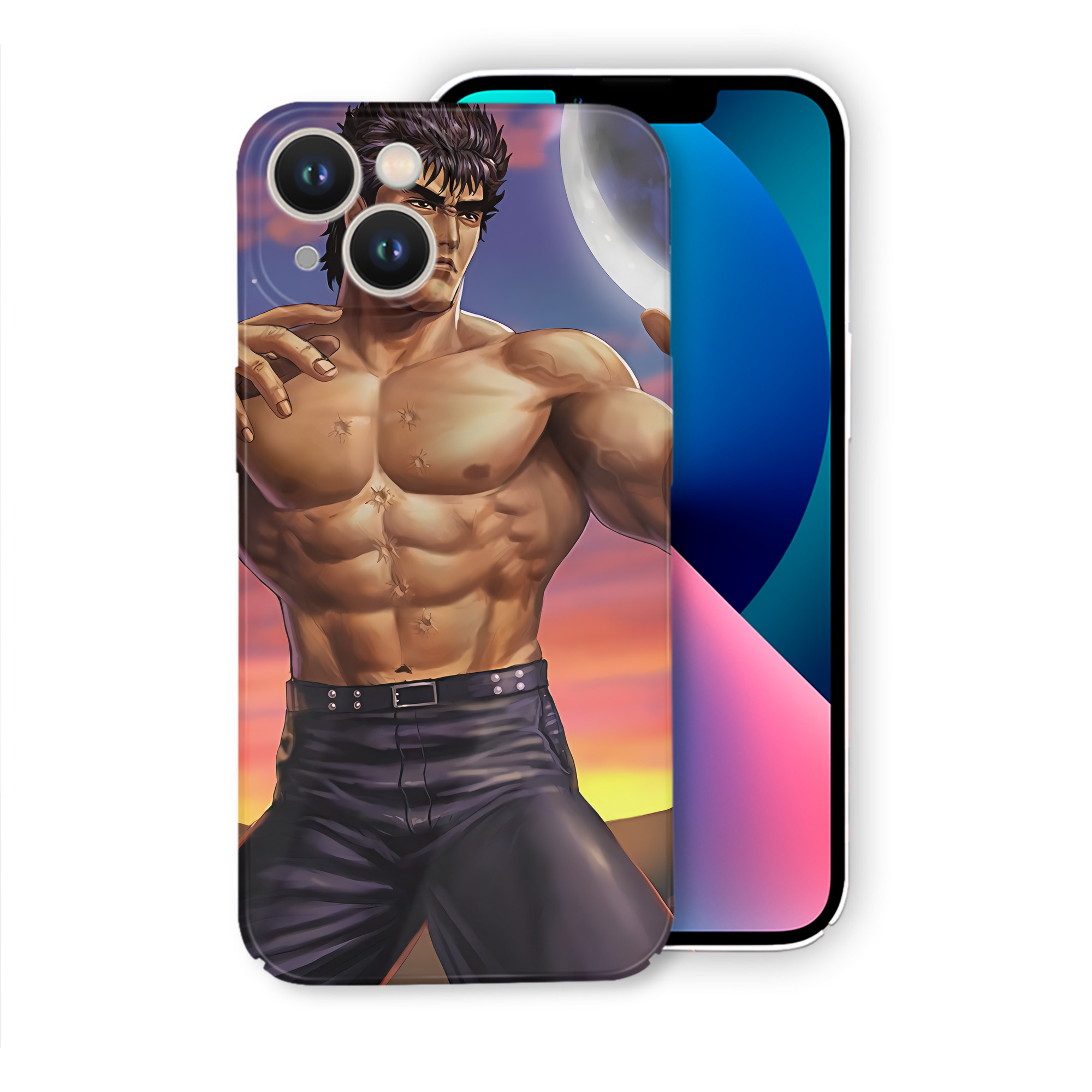 （画像用） 北斗の拳 Fist of the North Star 【iPhone 14シリーズ対応】ハードケース