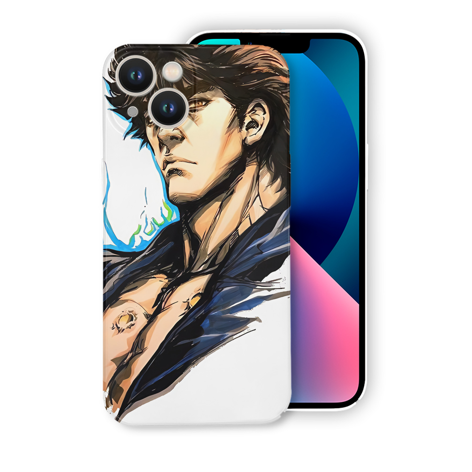 （画像用） 北斗の拳 Fist of the North Star 【iPhone 14シリーズ対応】ハードケース