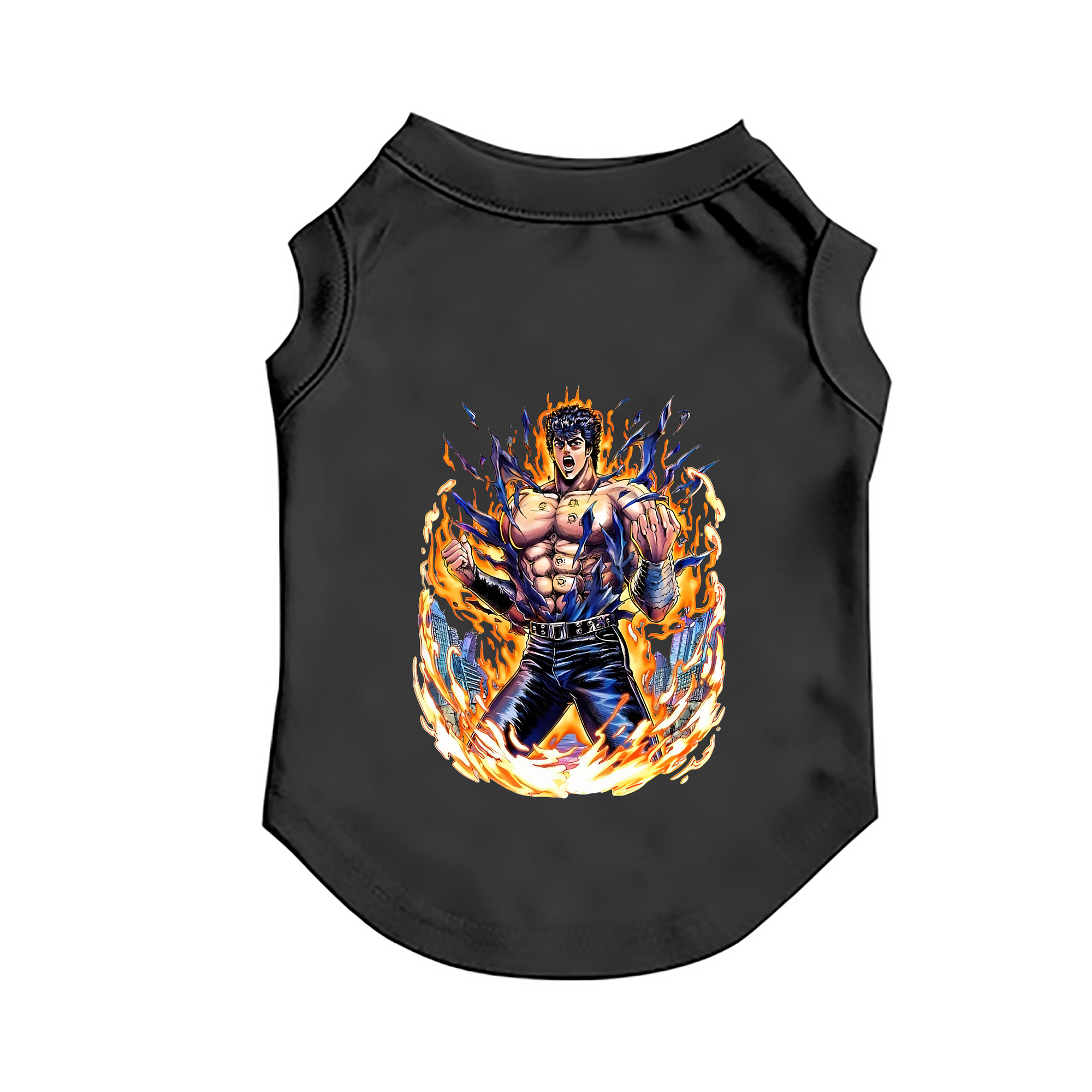 （画像用） 北斗の拳 Fist of the North Star ペット用ベスト