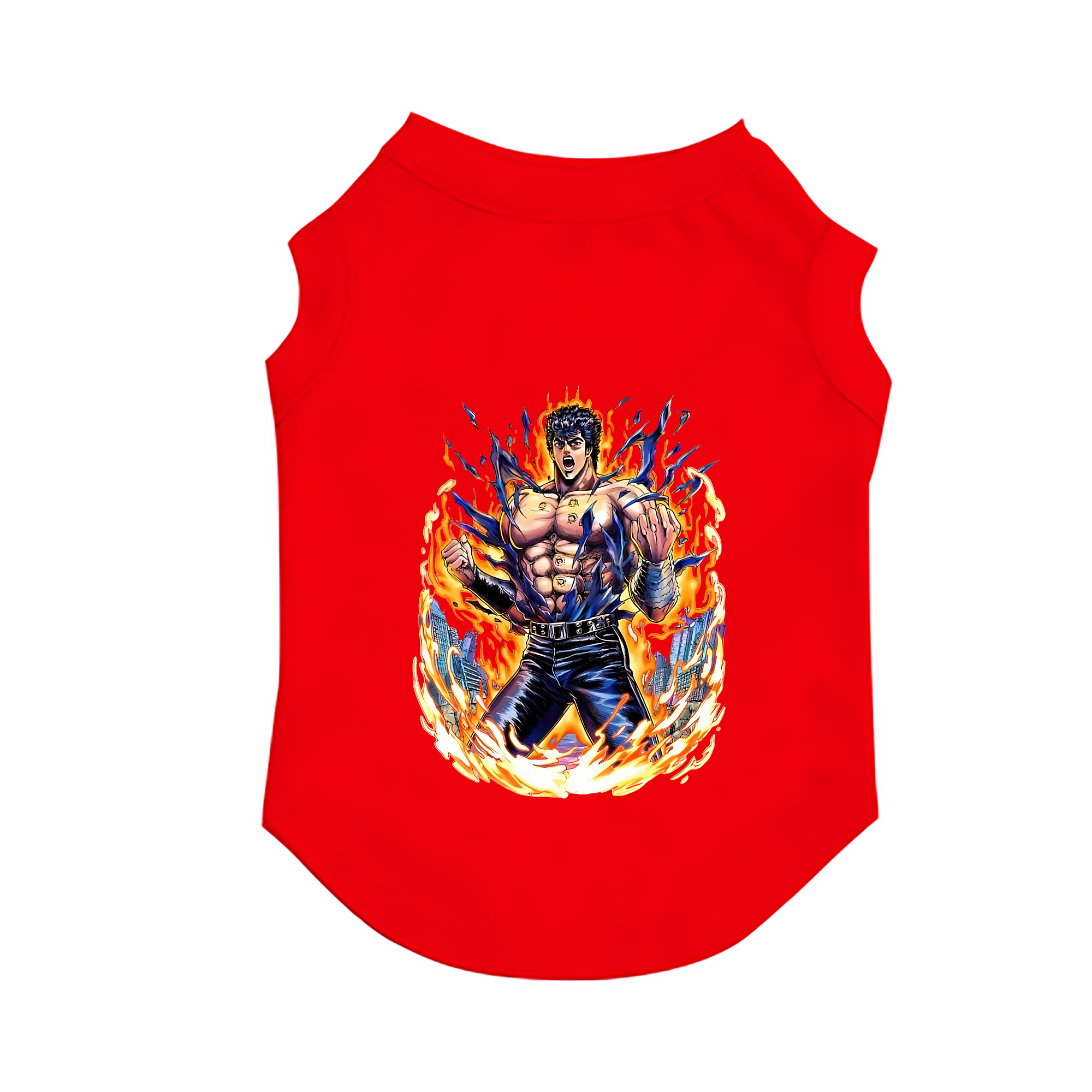 （画像用） 北斗の拳 Fist of the North Star ペット用ベスト