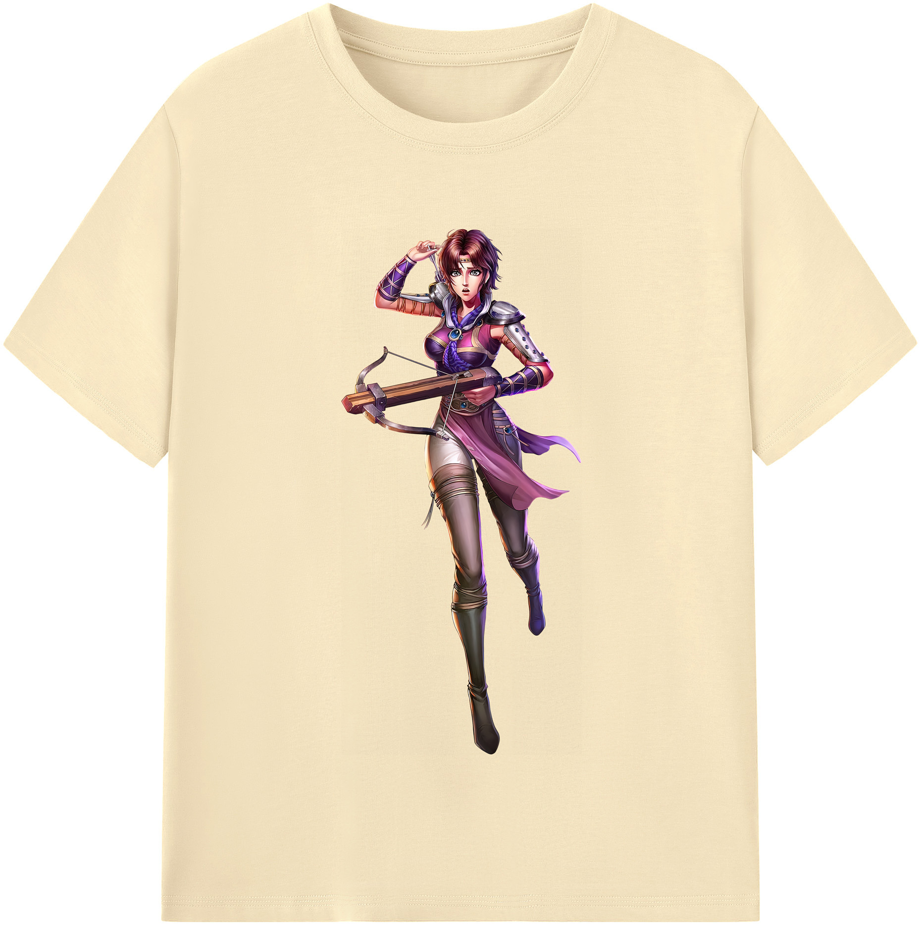 （画像用） 北斗の拳 Fist of the North Star 綿100％半袖Tシャツ（フロントプリント）