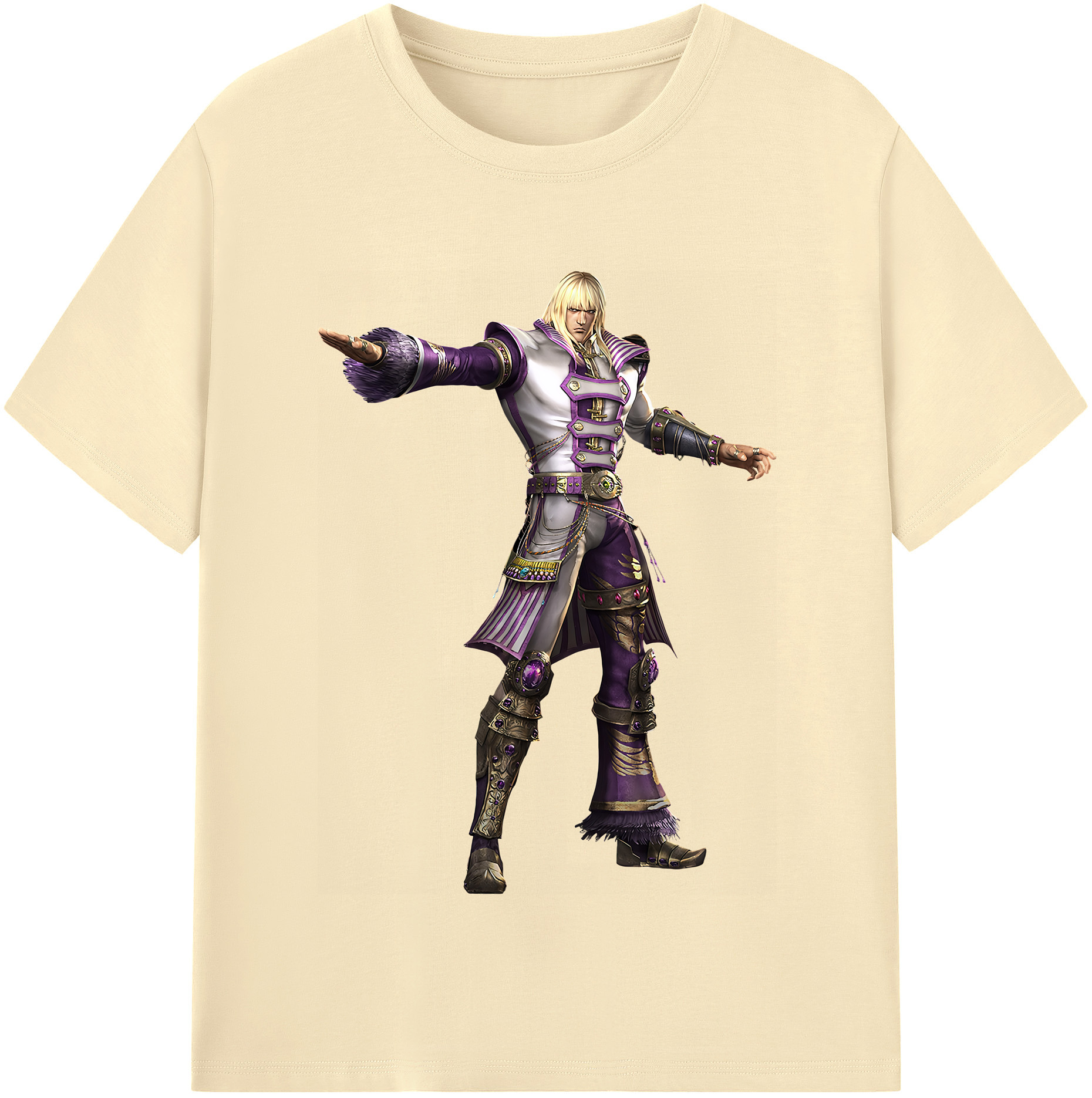 （画像用） 北斗の拳 Fist of the North Star 綿100％半袖Tシャツ（フロントプリント）
