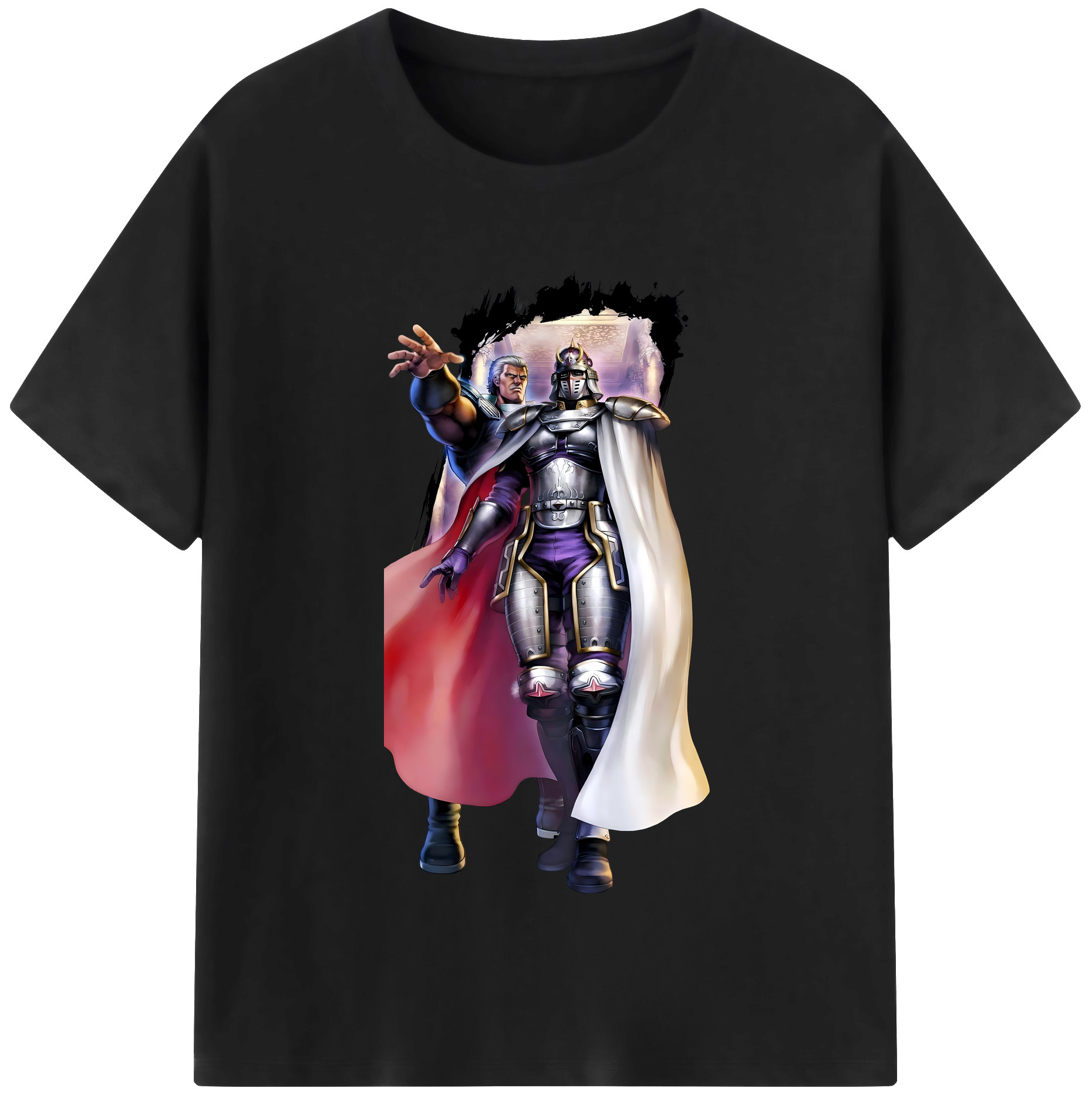（画像用） 北斗の拳 Fist of the North Star 綿100％半袖Tシャツ（フロントプリント）