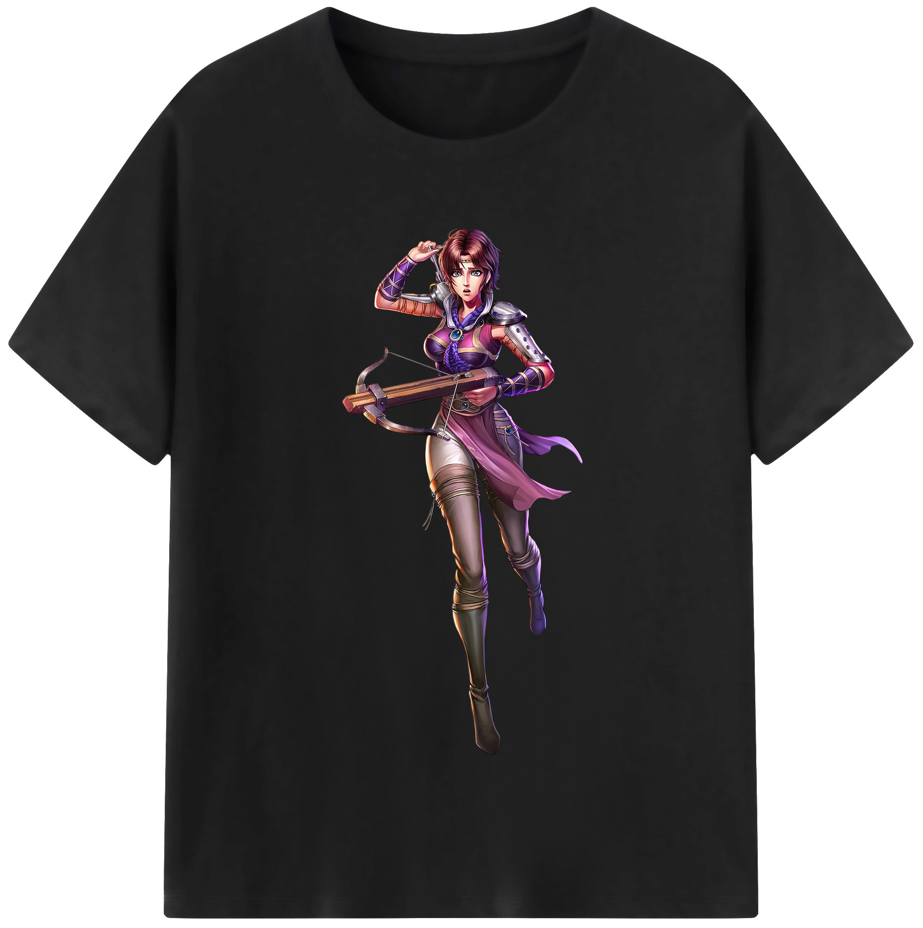 （画像用） 北斗の拳 Fist of the North Star 綿100％半袖Tシャツ（フロントプリント）