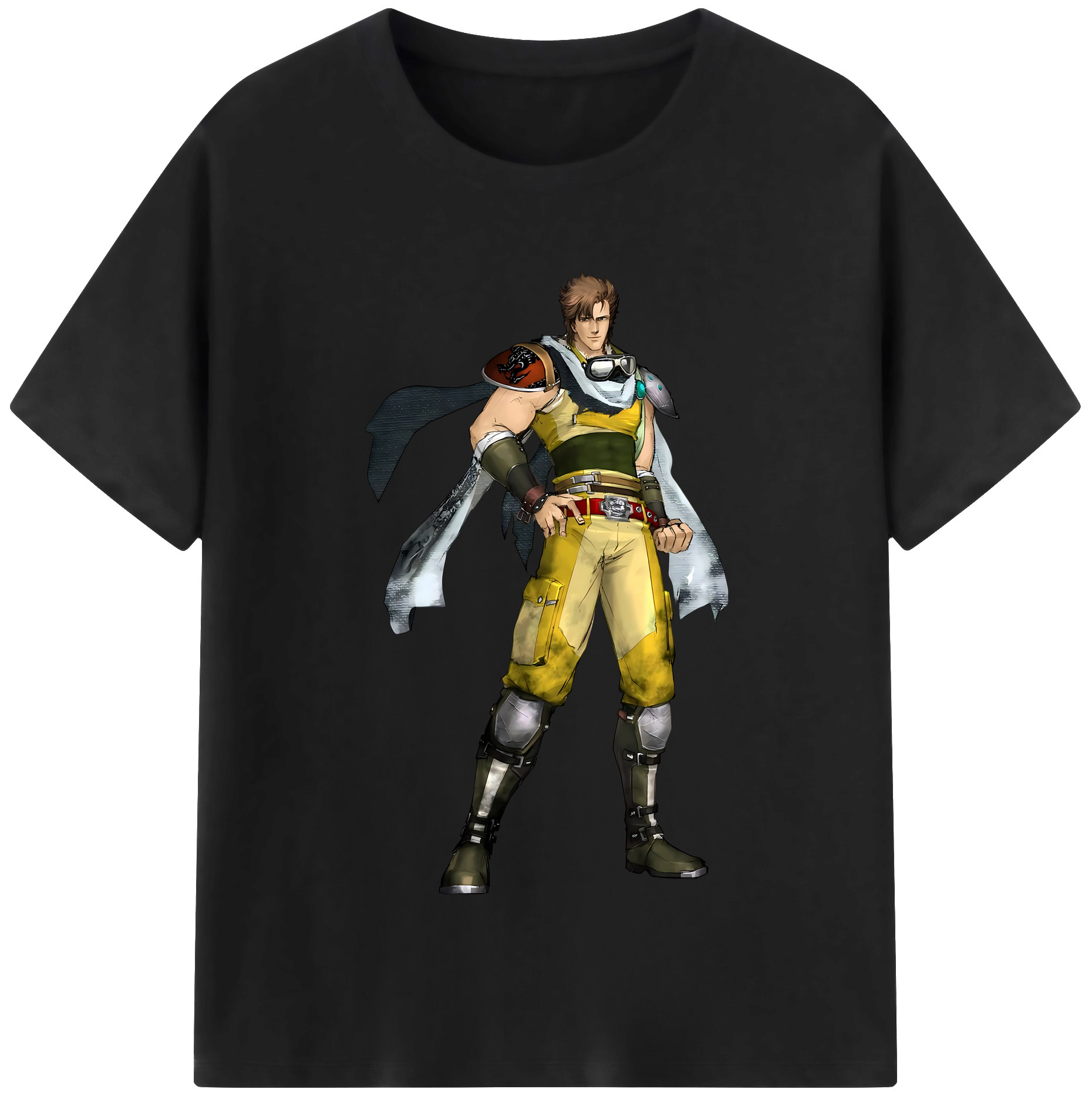 （画像用） 北斗の拳 Fist of the North Star 綿100％半袖Tシャツ（フロントプリント）