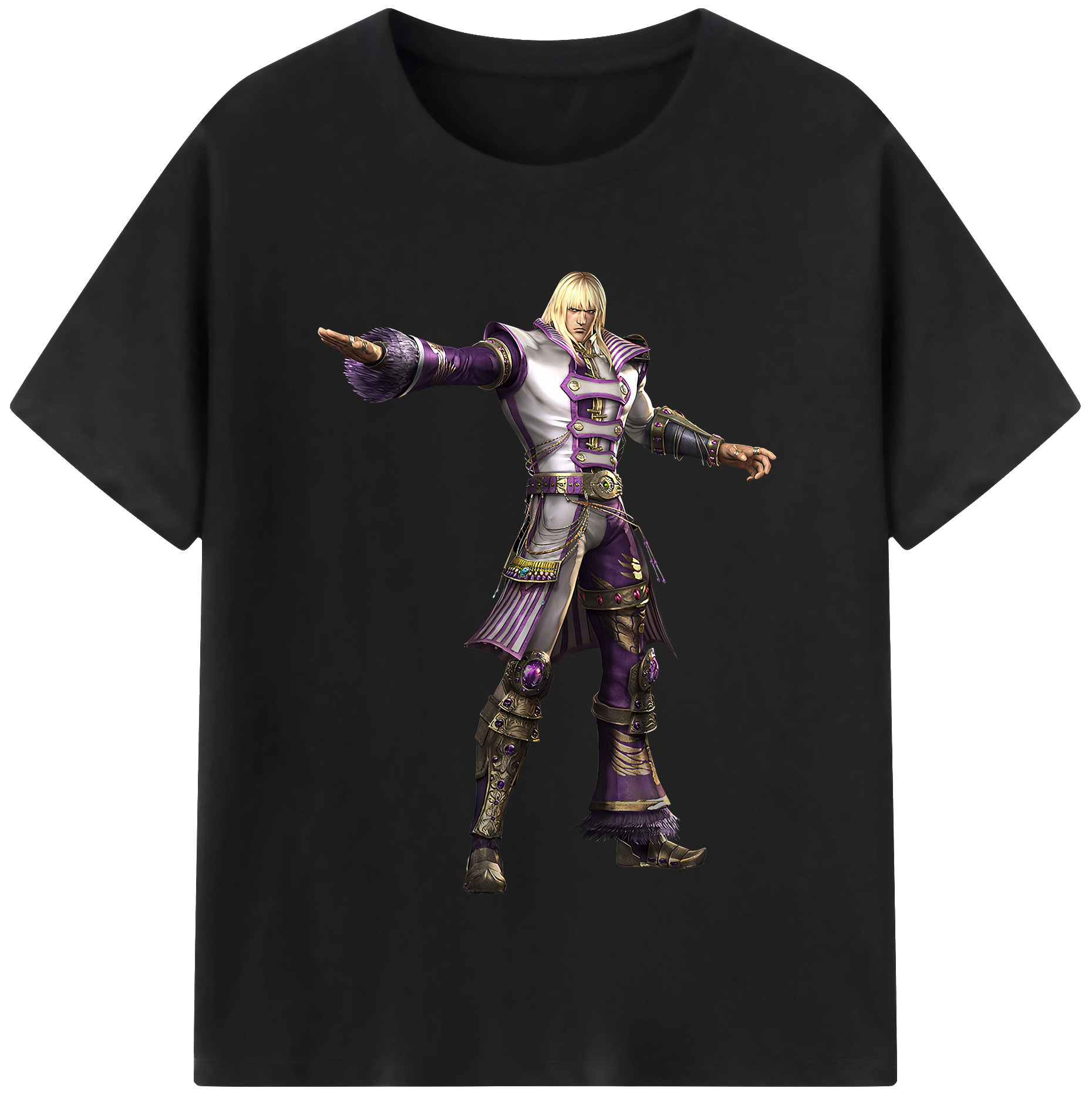（画像用） 北斗の拳 Fist of the North Star 綿100％半袖Tシャツ（フロントプリント）
