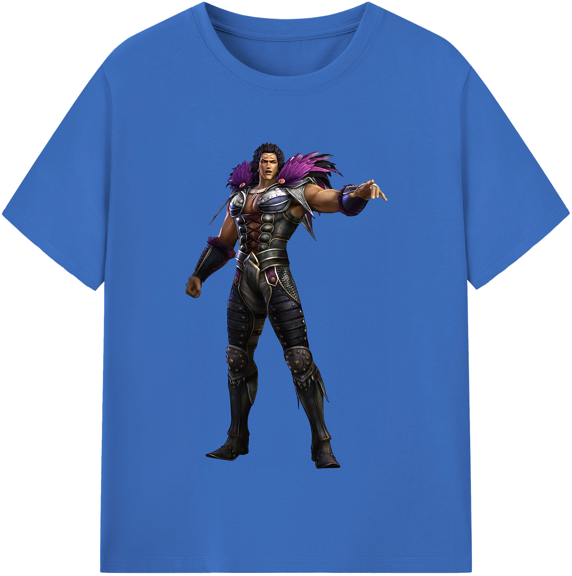 （画像用） 北斗の拳 Fist of the North Star 綿100％半袖Tシャツ（フロントプリント）