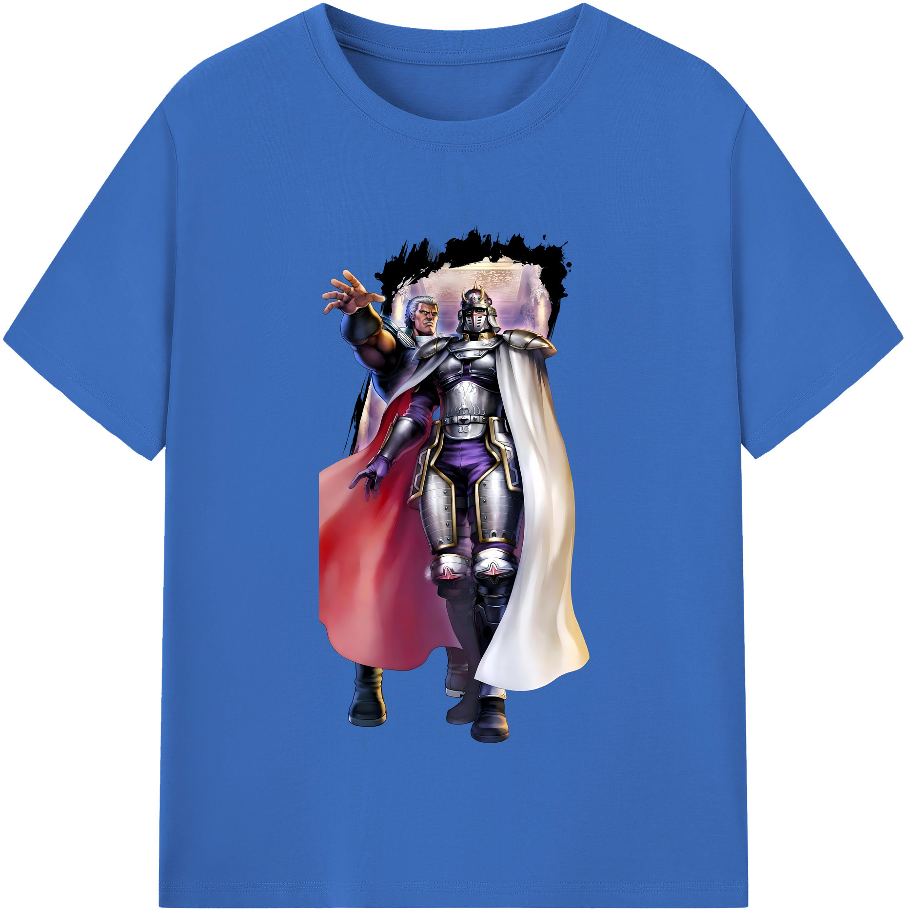 （画像用） 北斗の拳 Fist of the North Star 綿100％半袖Tシャツ（フロントプリント）