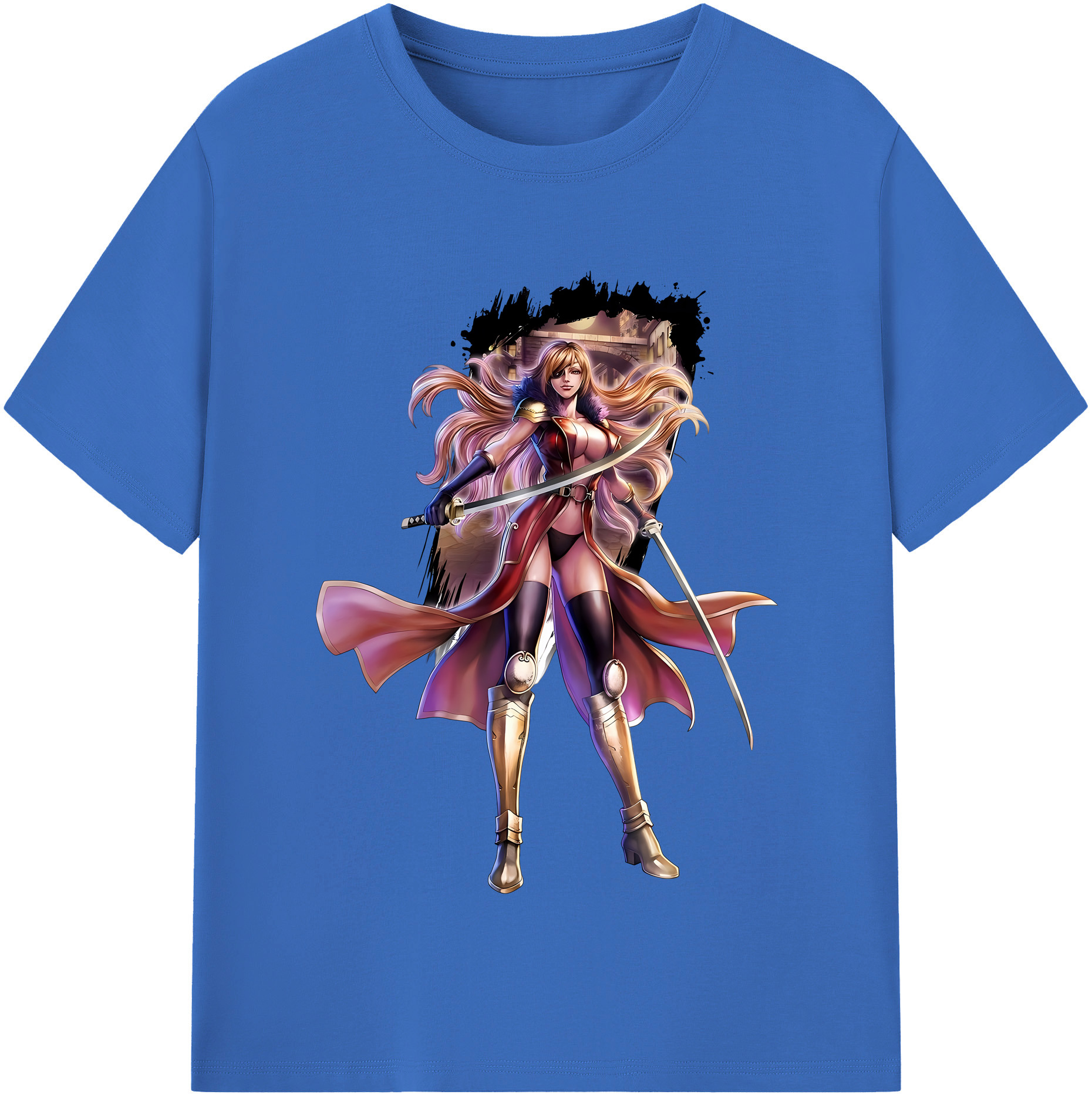 （画像用） 北斗の拳 Fist of the North Star 綿100％半袖Tシャツ（フロントプリント）