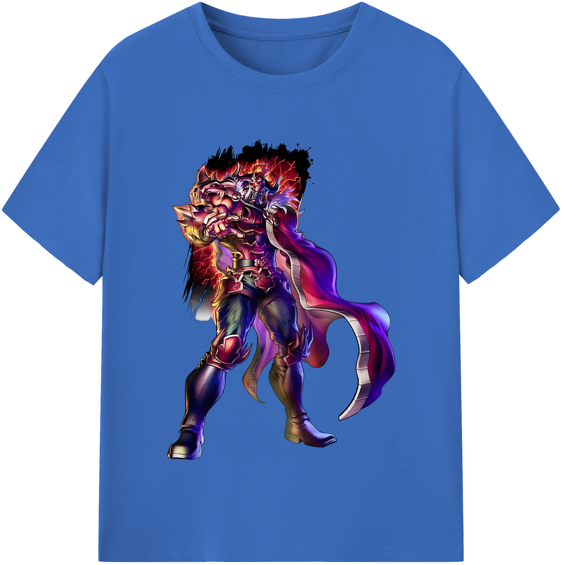 （画像用） 北斗の拳 Fist of the North Star 綿100％半袖Tシャツ（フロントプリント）
