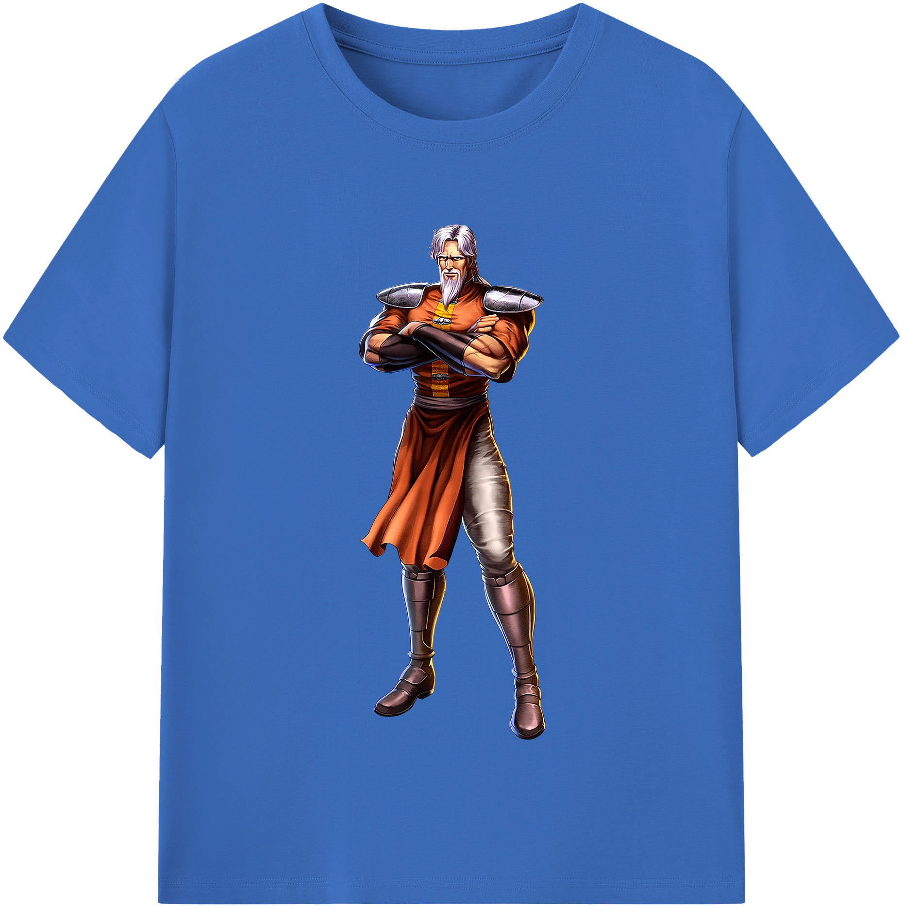 （画像用） 北斗の拳 Fist of the North Star 綿100％半袖Tシャツ（フロントプリント）
