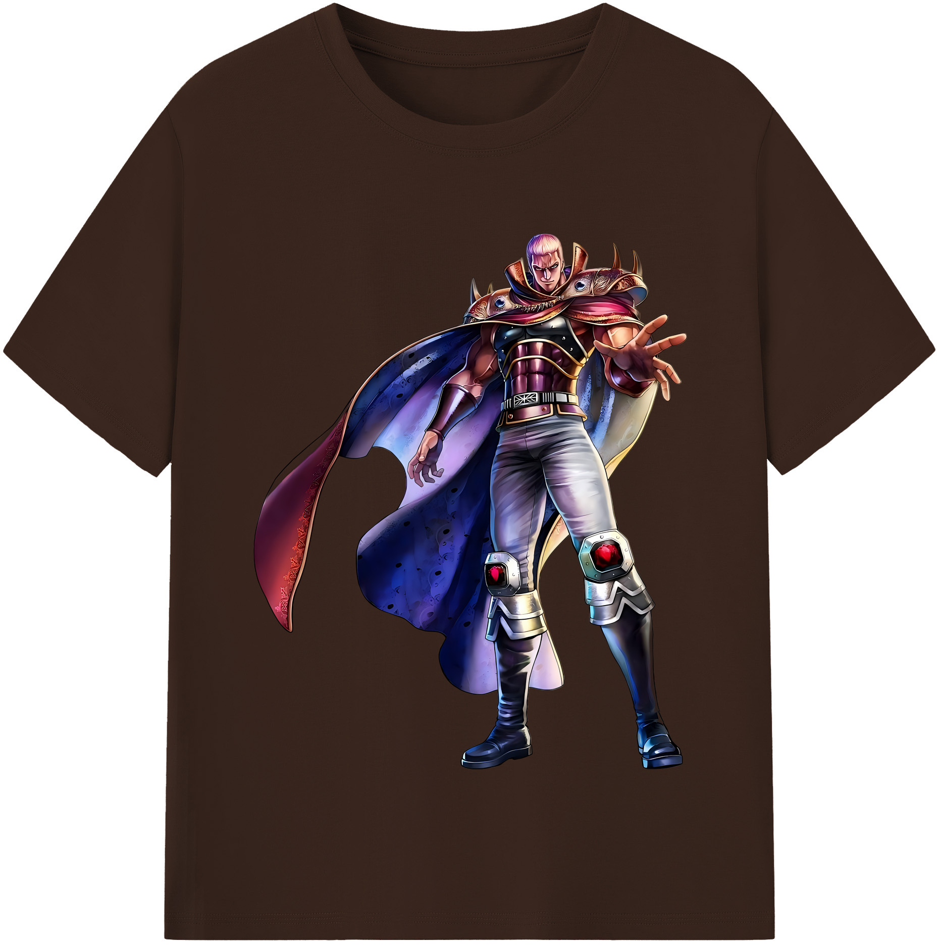 （画像用） 北斗の拳 Fist of the North Star 綿100％半袖Tシャツ（フロントプリント）