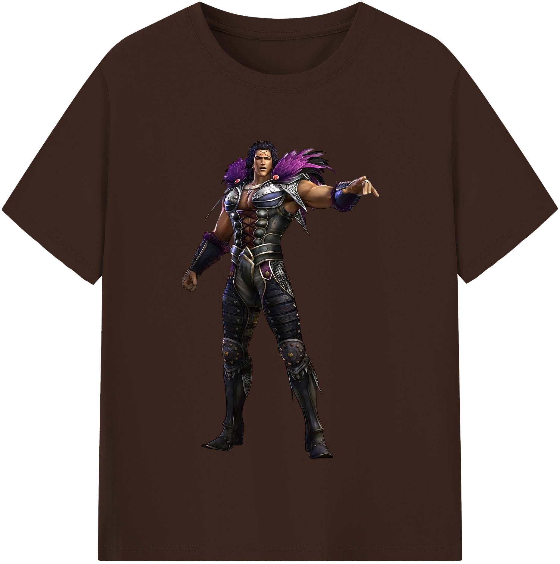 （画像用） 北斗の拳 Fist of the North Star 綿100％半袖Tシャツ（フロントプリント）