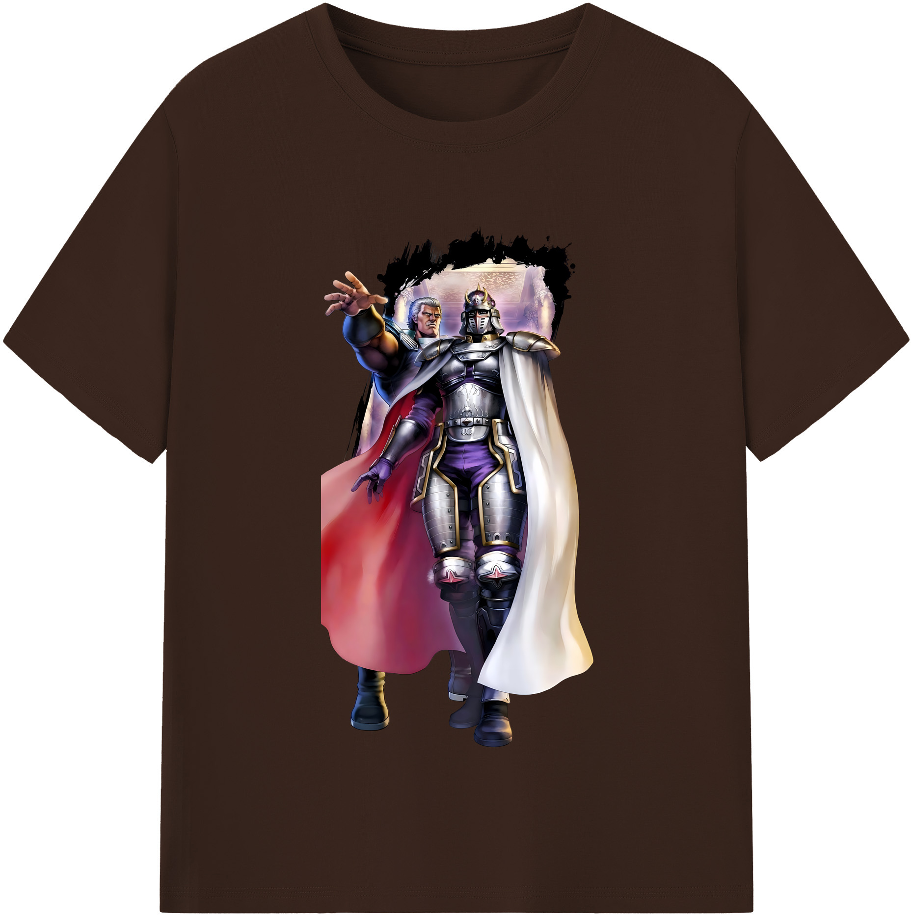 （画像用） 北斗の拳 Fist of the North Star 綿100％半袖Tシャツ（フロントプリント）