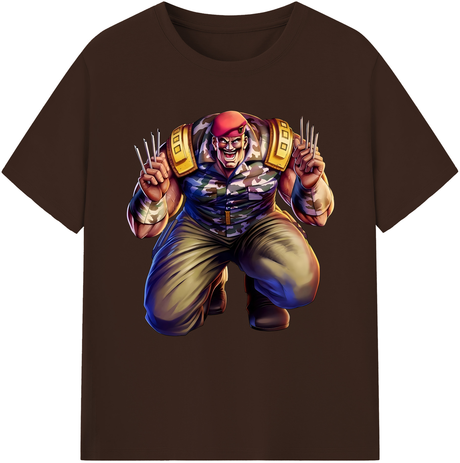 （画像用） 北斗の拳 Fist of the North Star 綿100％半袖Tシャツ（フロントプリント）