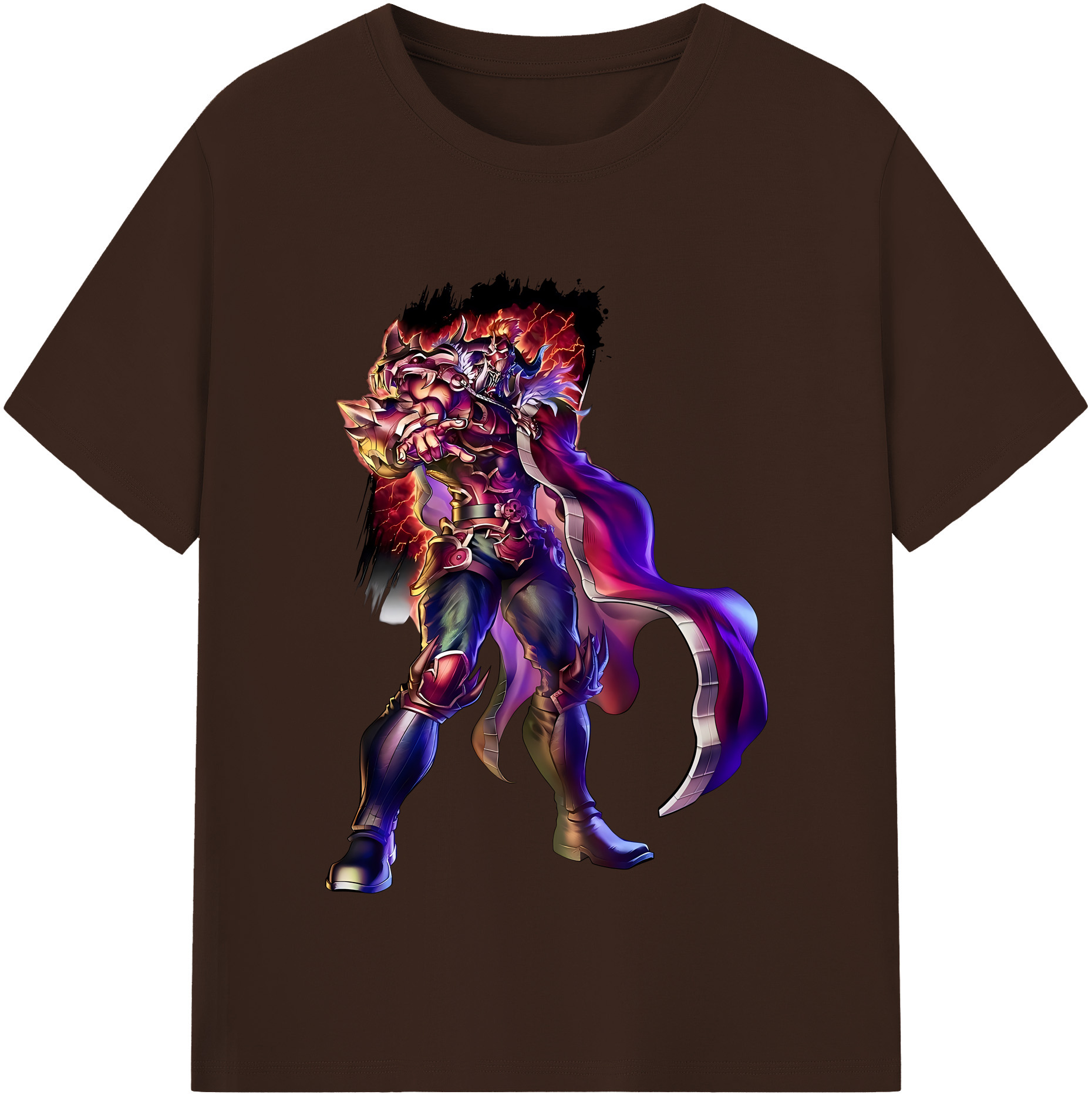 （画像用） 北斗の拳 Fist of the North Star 綿100％半袖Tシャツ（フロントプリント）
