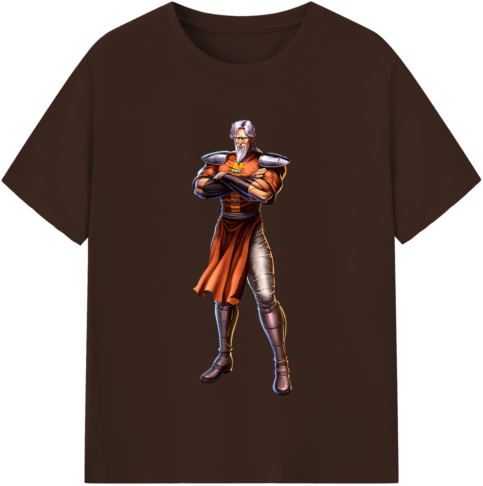 （画像用） 北斗の拳 Fist of the North Star 綿100％半袖Tシャツ（フロントプリント）