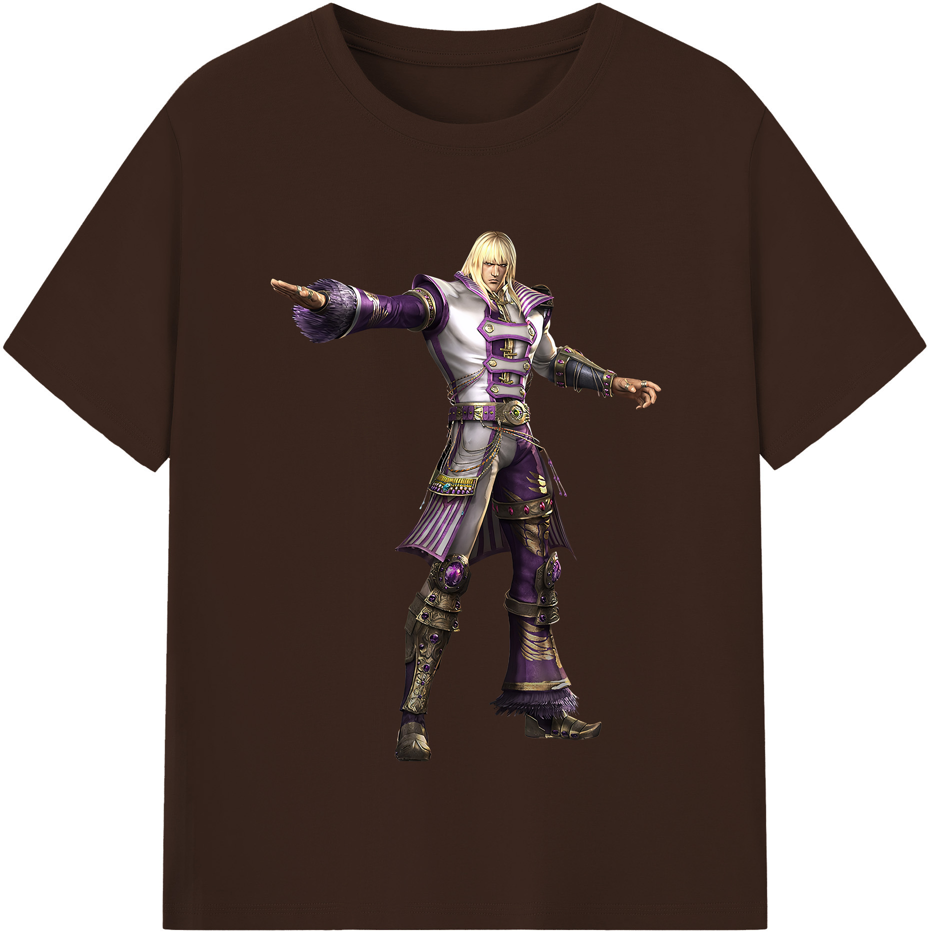 （画像用） 北斗の拳 Fist of the North Star 綿100％半袖Tシャツ（フロントプリント）