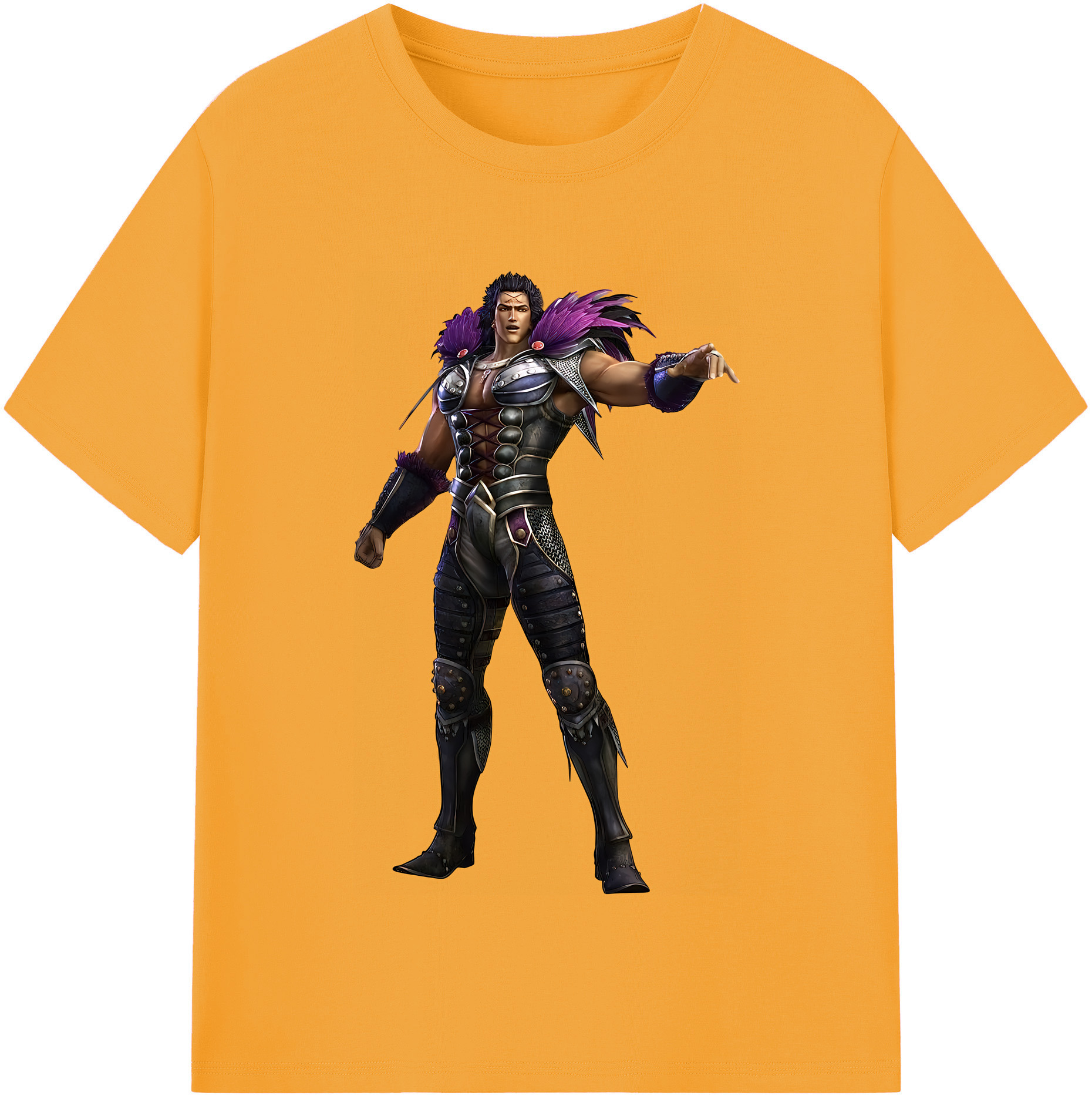 （画像用） 北斗の拳 Fist of the North Star 綿100％半袖Tシャツ（フロントプリント）