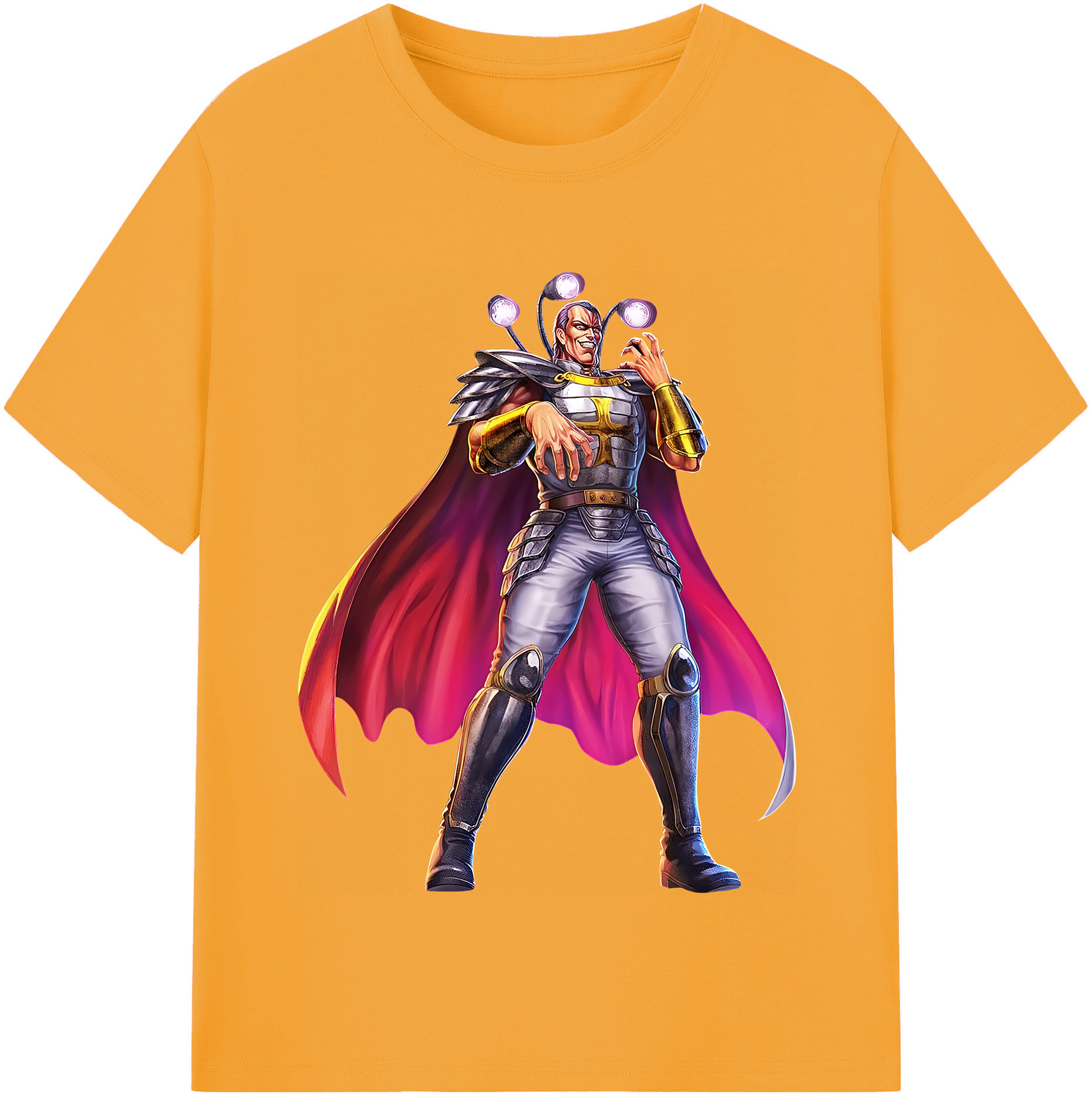 （画像用） 北斗の拳 Fist of the North Star 綿100％半袖Tシャツ（フロントプリント）