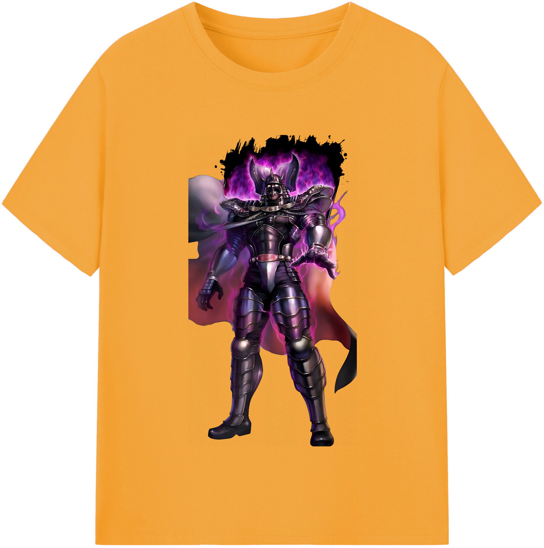 （画像用） 北斗の拳 Fist of the North Star 綿100％半袖Tシャツ（フロントプリント）