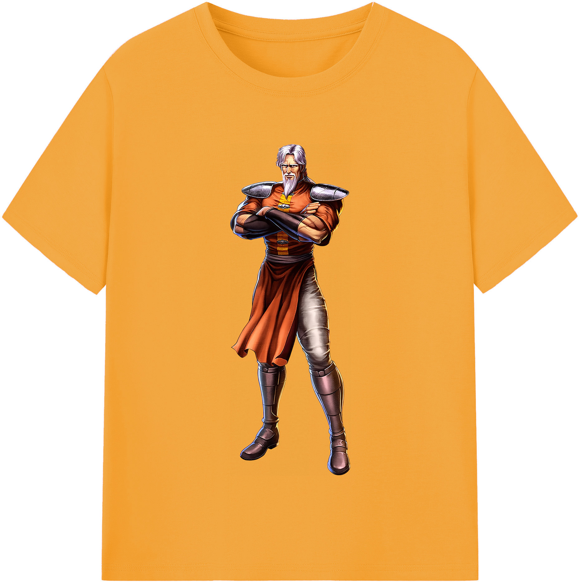 （画像用） 北斗の拳 Fist of the North Star 綿100％半袖Tシャツ（フロントプリント）