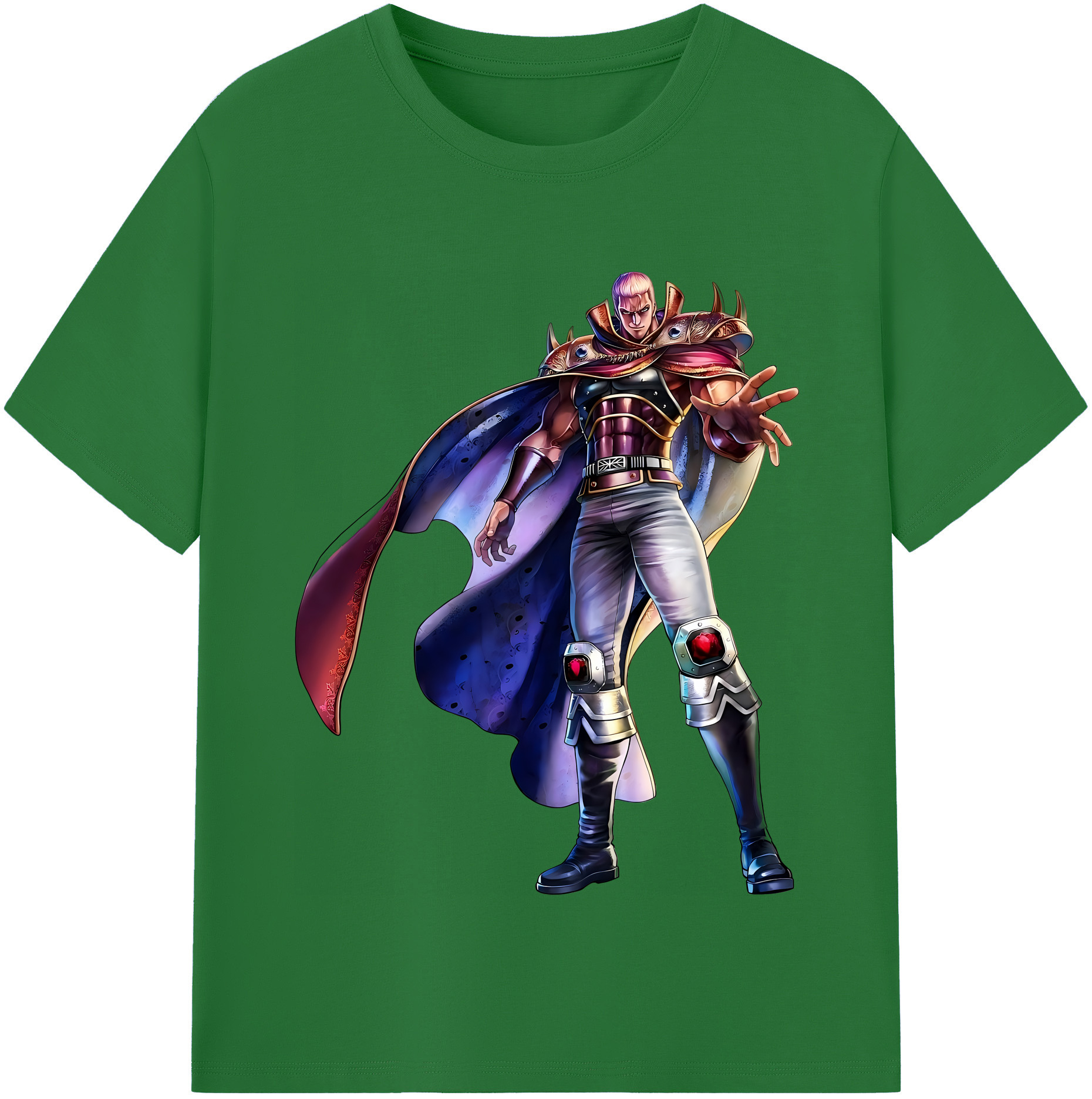 （画像用） 北斗の拳 Fist of the North Star 綿100％半袖Tシャツ（フロントプリント）