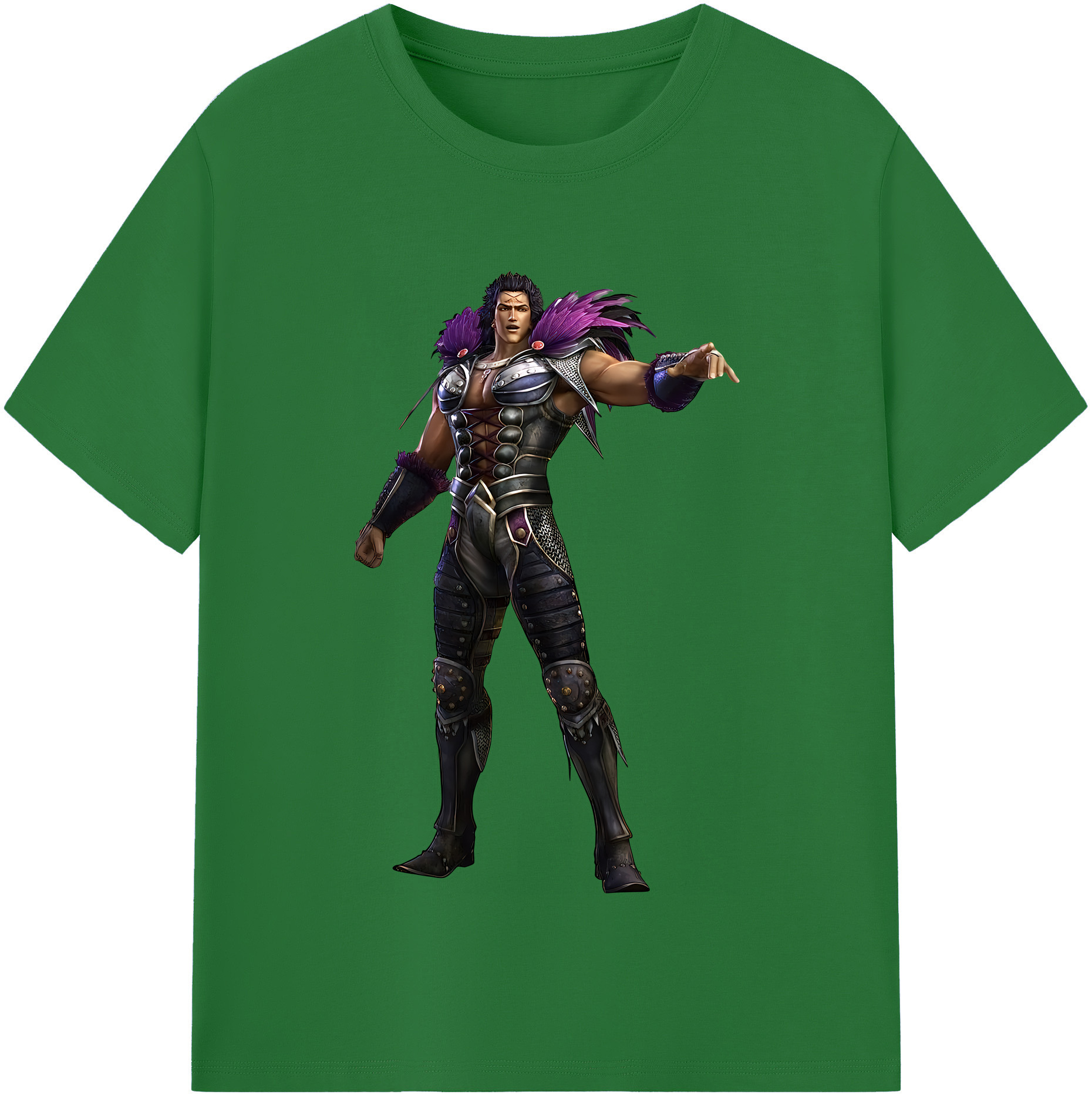 （画像用） 北斗の拳 Fist of the North Star 綿100％半袖Tシャツ（フロントプリント）