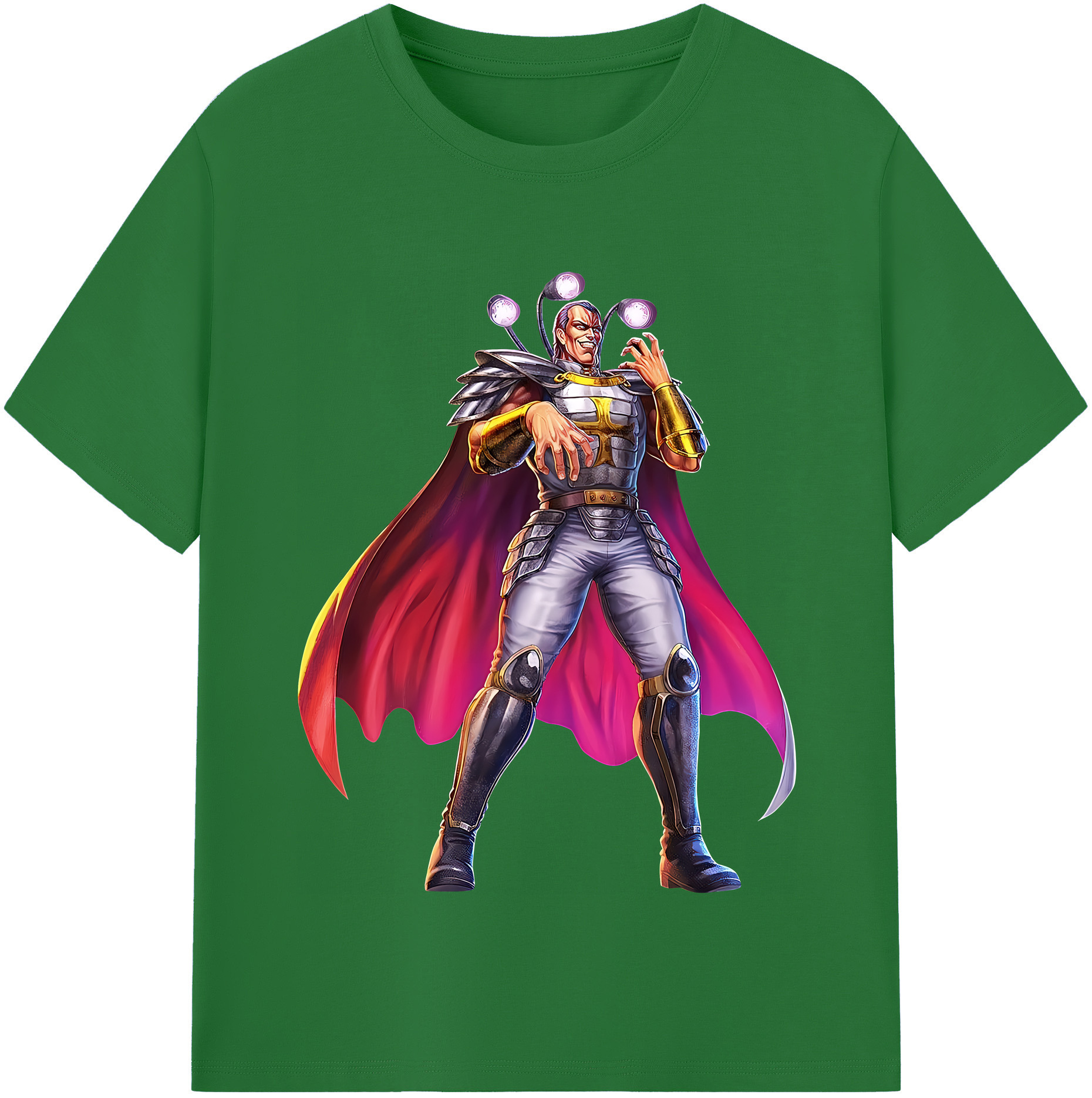 （画像用） 北斗の拳 Fist of the North Star 綿100％半袖Tシャツ（フロントプリント）