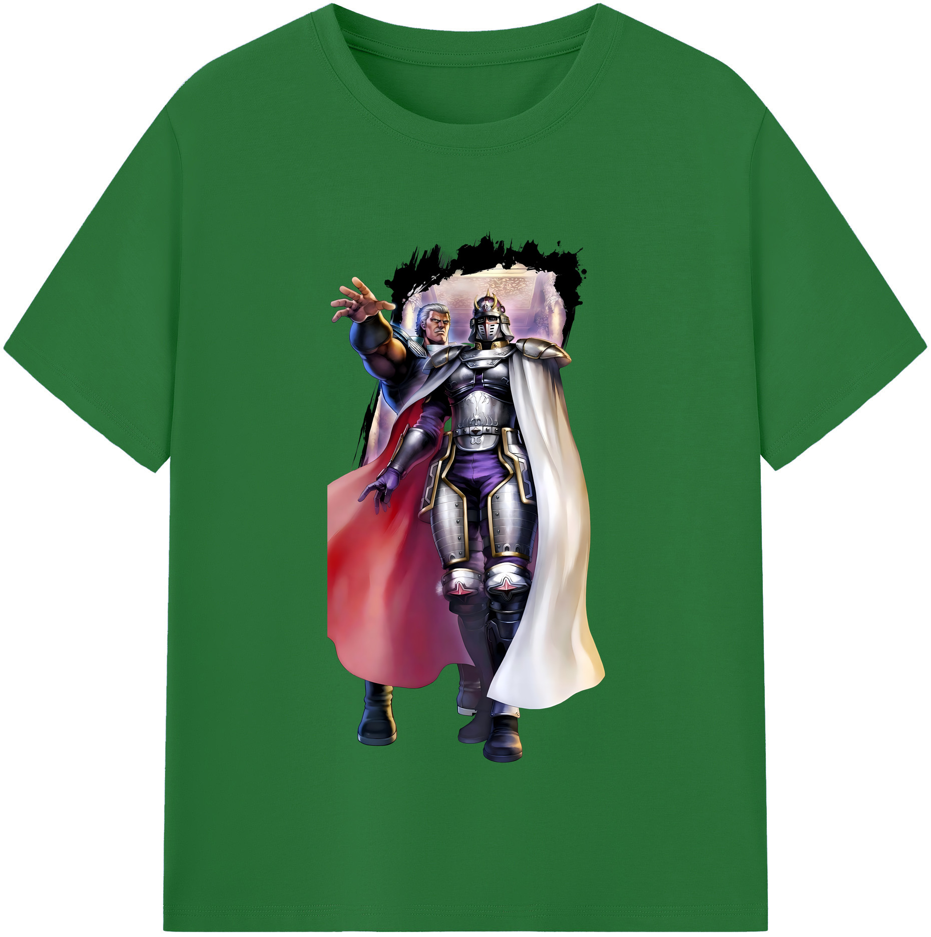 （画像用） 北斗の拳 Fist of the North Star 綿100％半袖Tシャツ（フロントプリント）
