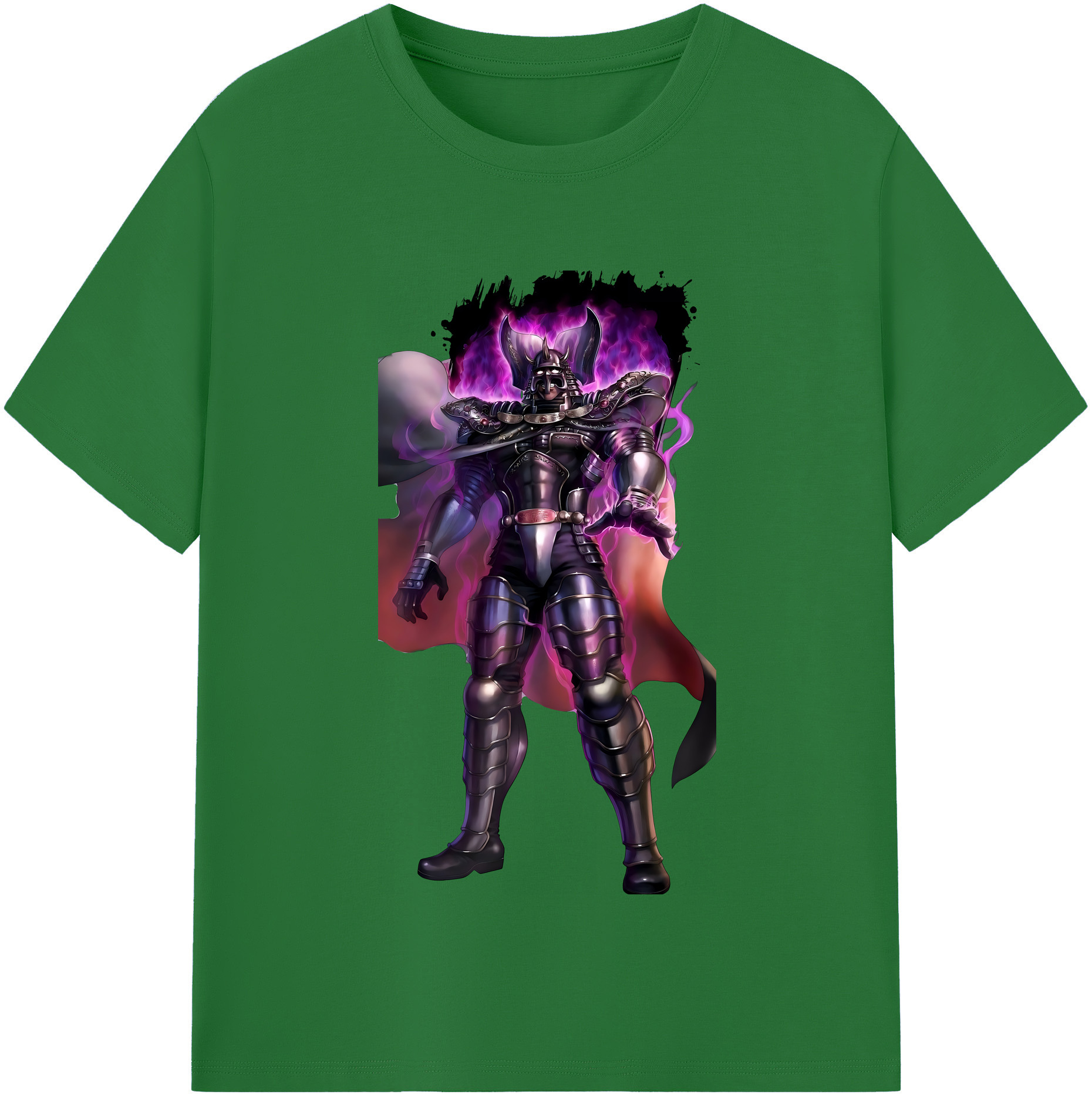 （画像用） 北斗の拳 Fist of the North Star 綿100％半袖Tシャツ（フロントプリント）