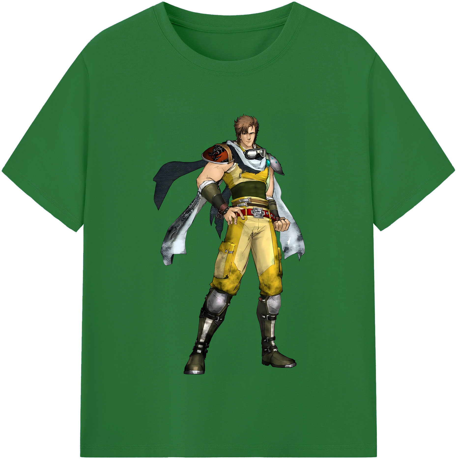 （画像用） 北斗の拳 Fist of the North Star 綿100％半袖Tシャツ（フロントプリント）