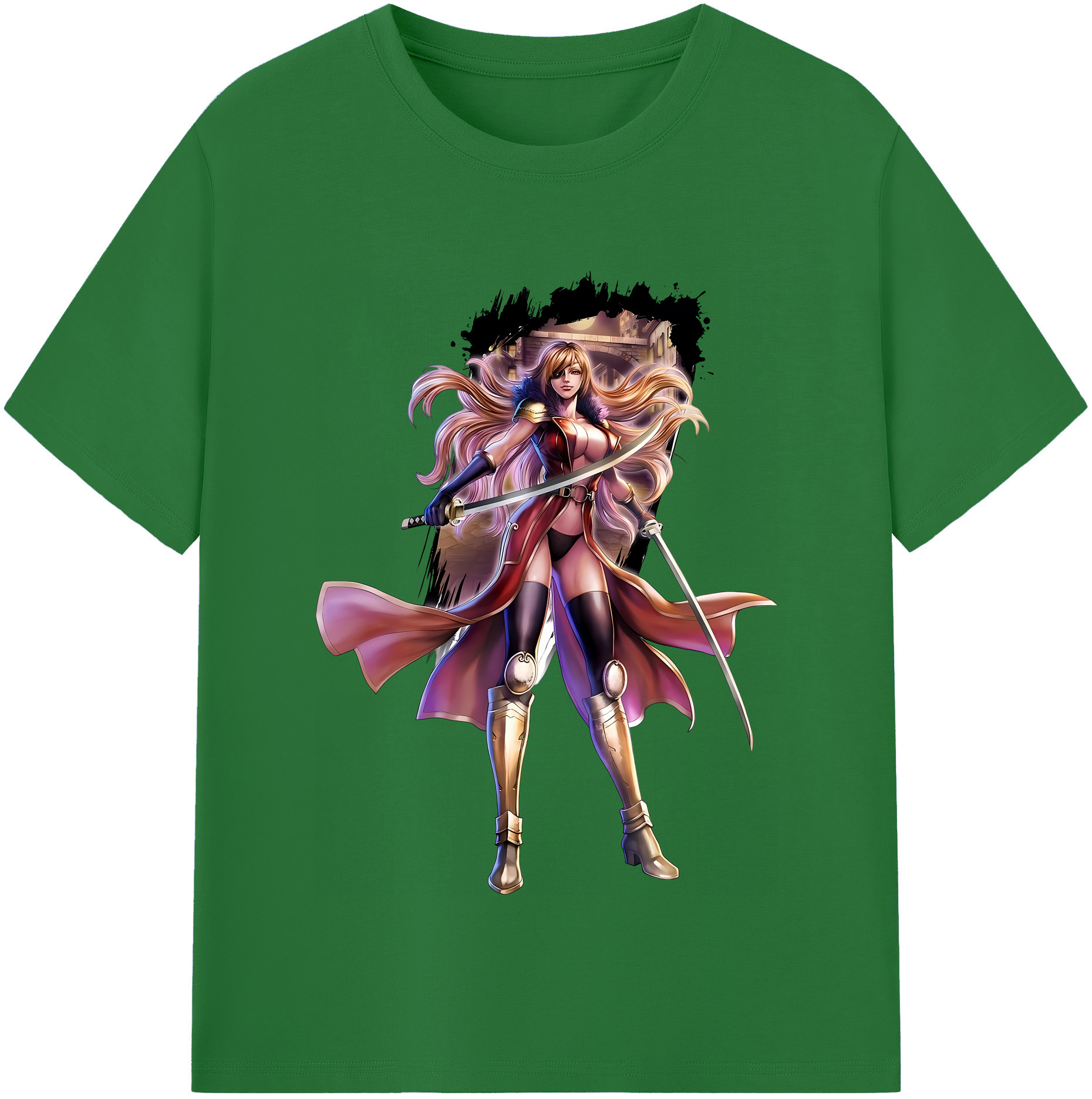 （画像用） 北斗の拳 Fist of the North Star 綿100％半袖Tシャツ（フロントプリント）