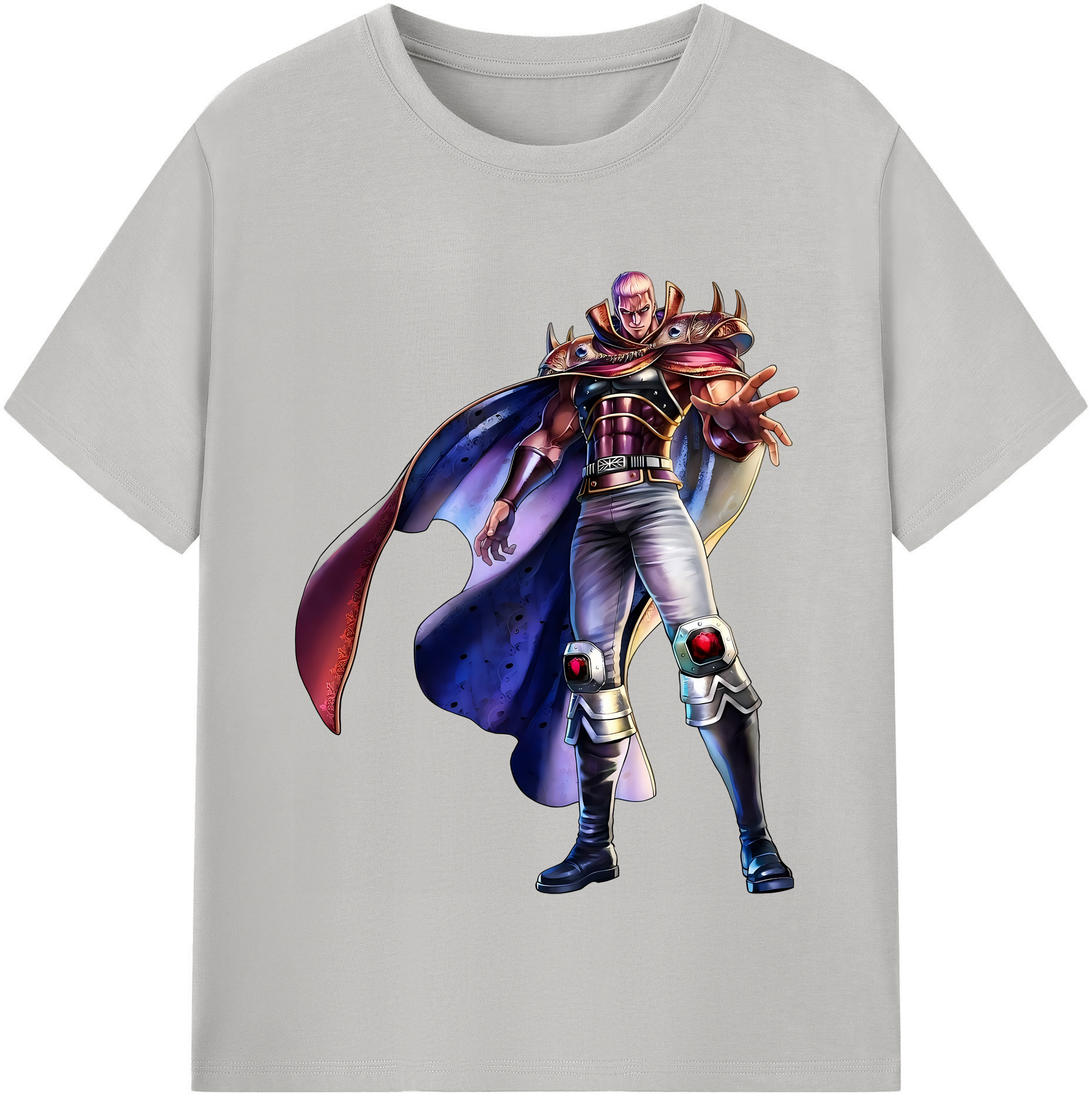 （画像用） 北斗の拳 Fist of the North Star 綿100％半袖Tシャツ（フロントプリント）