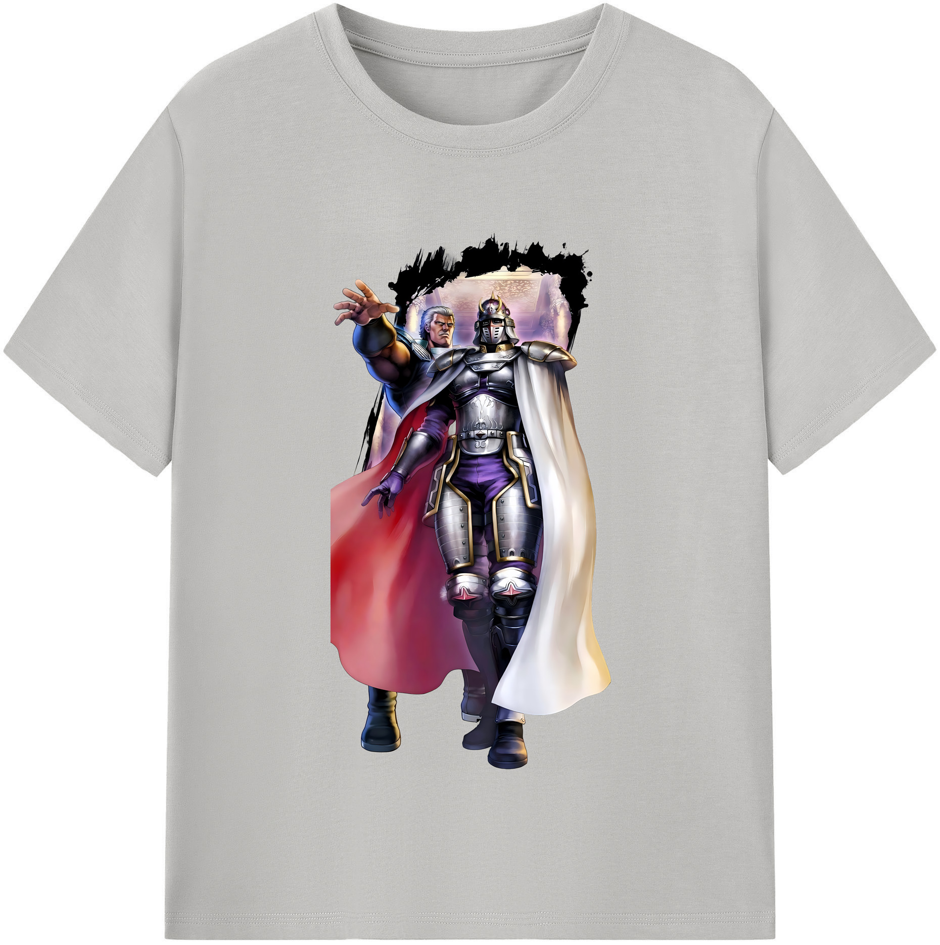 （画像用） 北斗の拳 Fist of the North Star 綿100％半袖Tシャツ（フロントプリント）