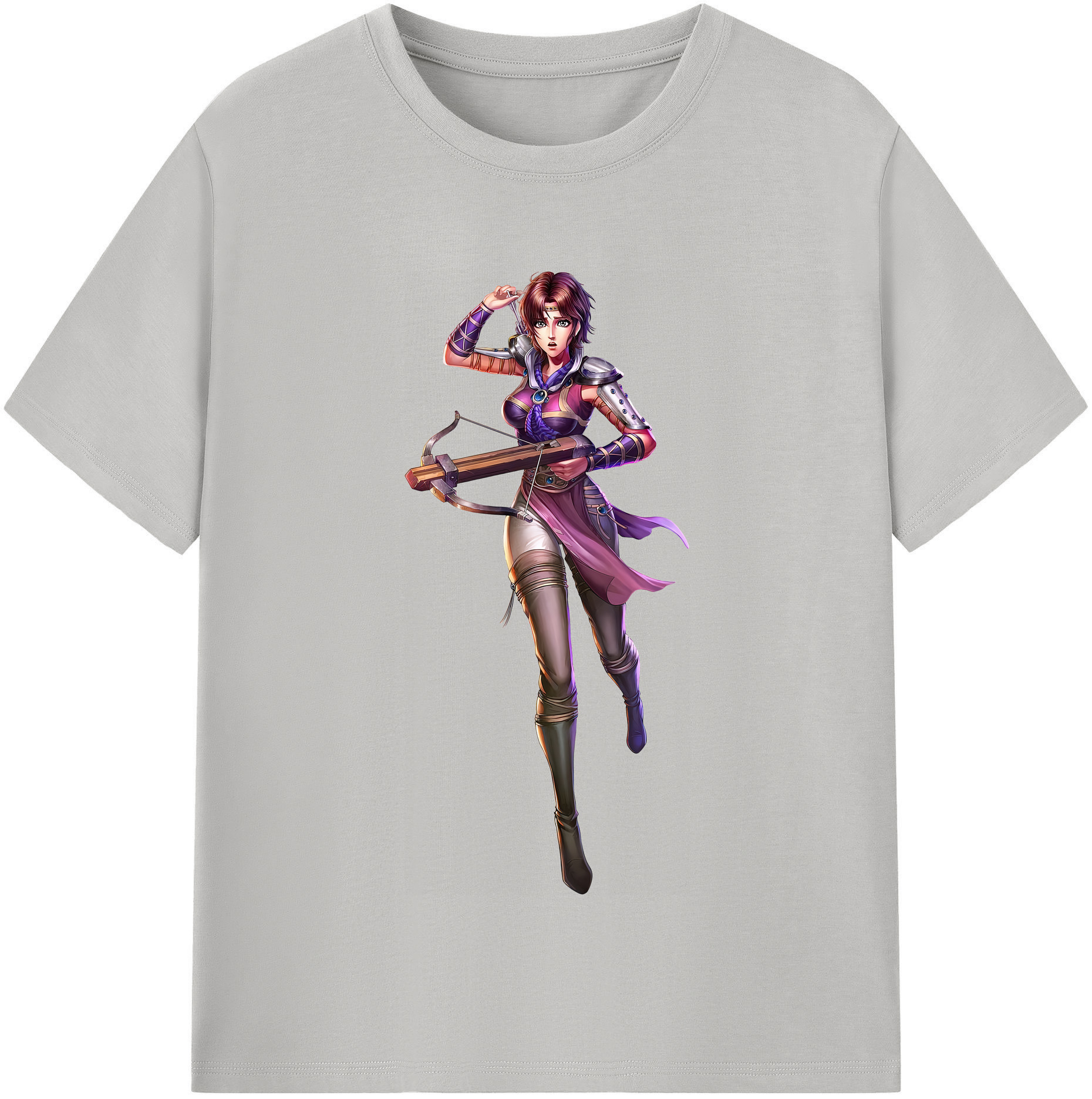 （画像用） 北斗の拳 Fist of the North Star 綿100％半袖Tシャツ（フロントプリント）