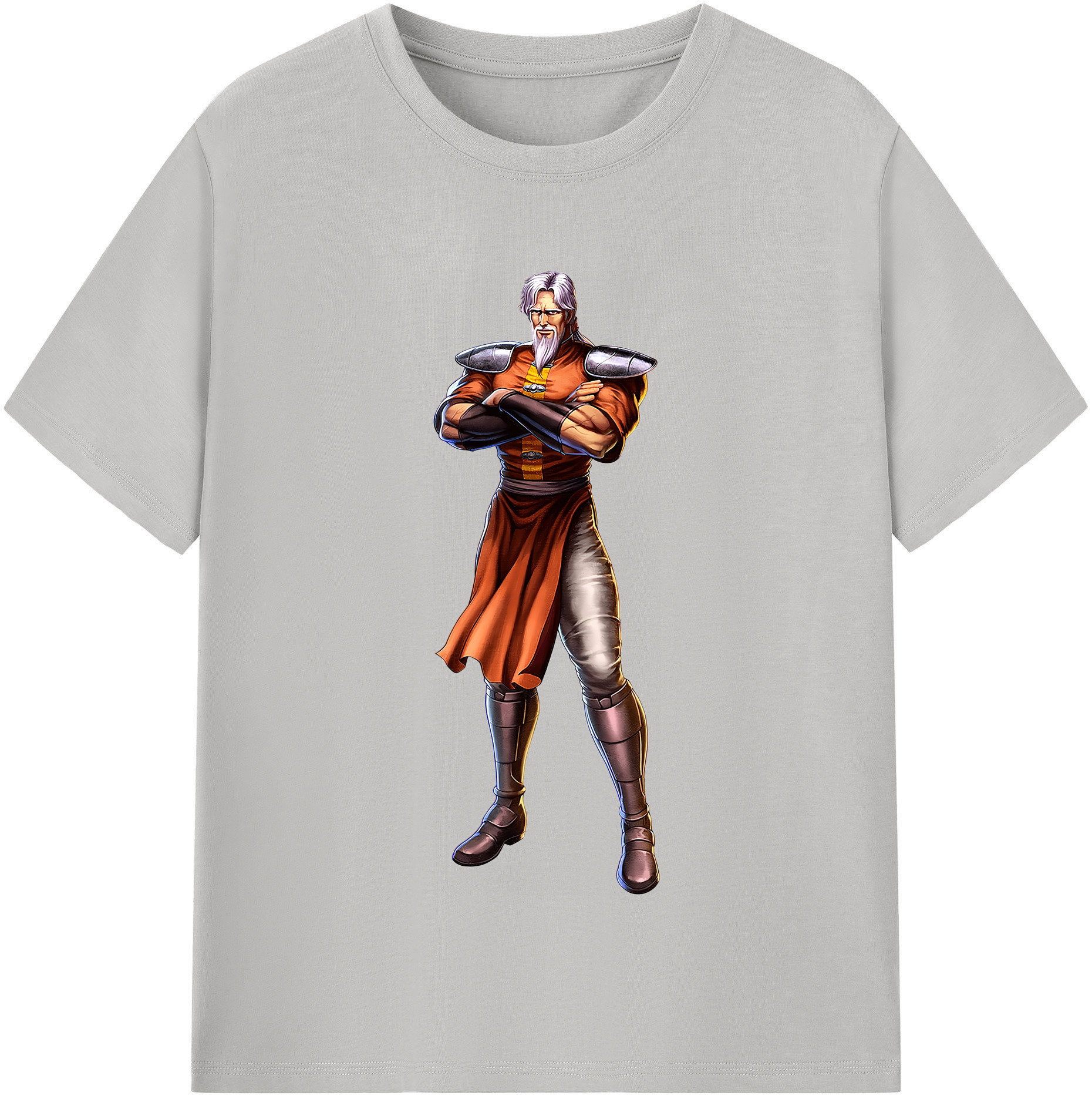 （画像用） 北斗の拳 Fist of the North Star 綿100％半袖Tシャツ（フロントプリント）