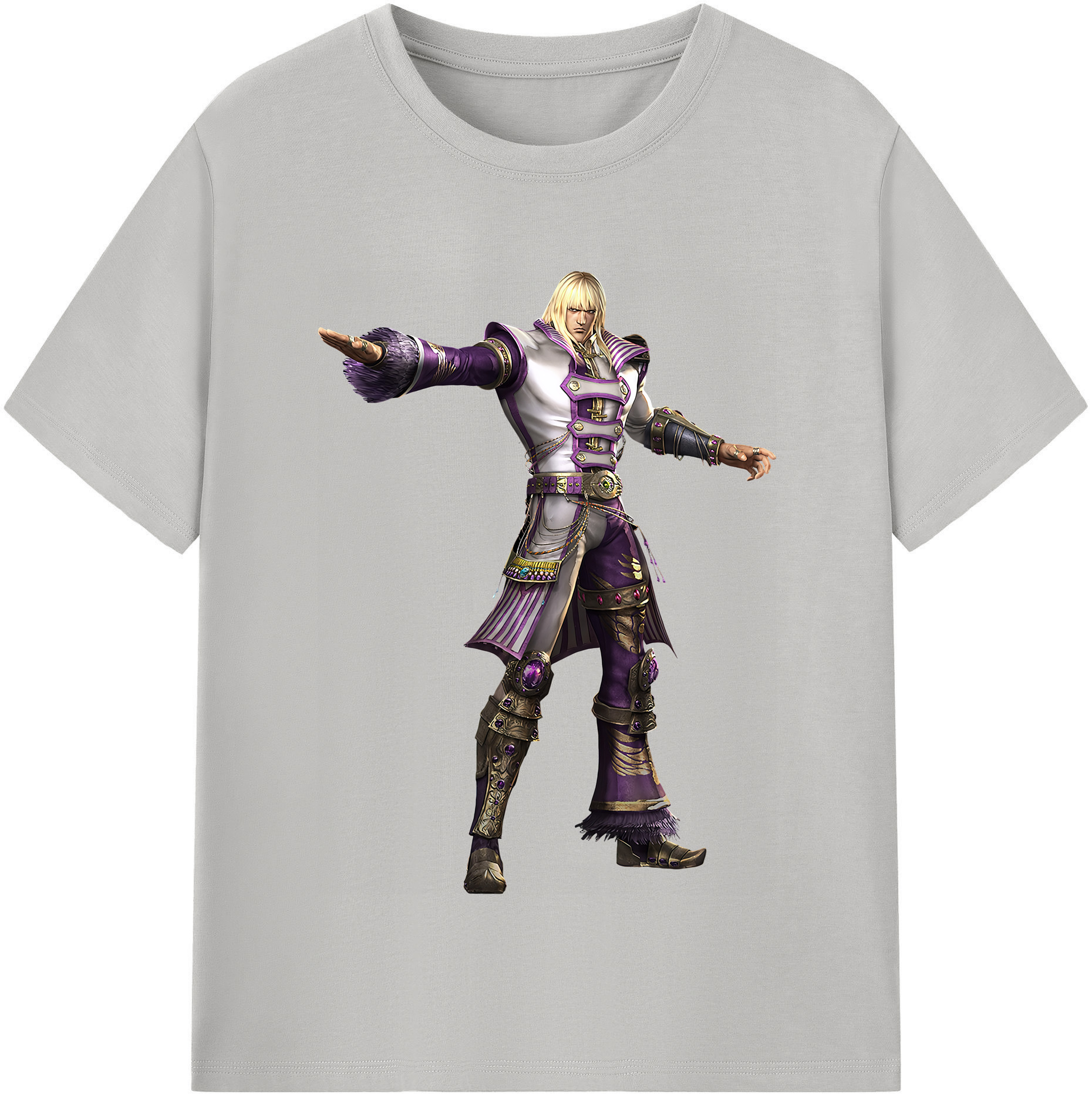 （画像用） 北斗の拳 Fist of the North Star 綿100％半袖Tシャツ（フロントプリント）