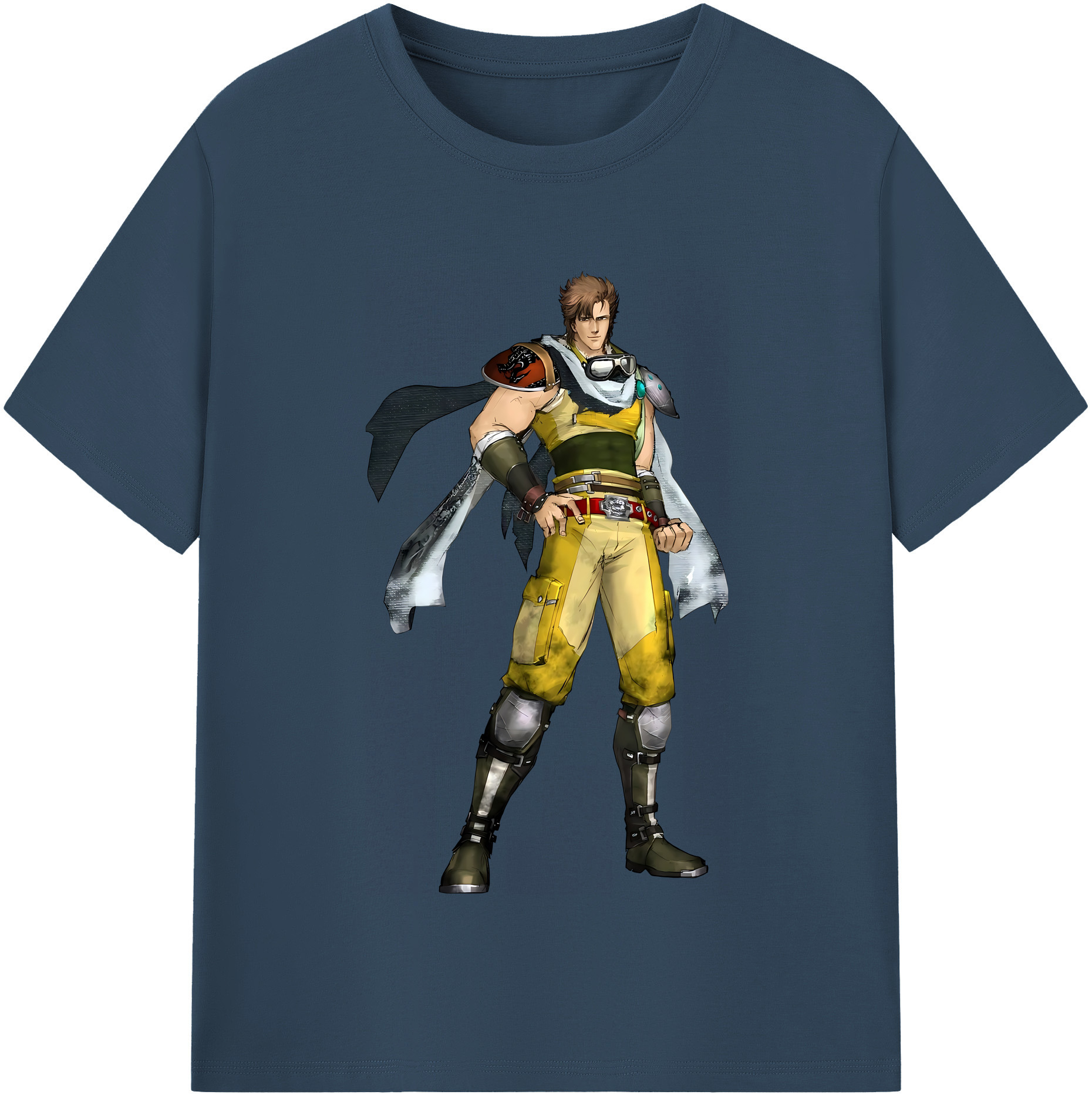 （画像用） 北斗の拳 Fist of the North Star 綿100％半袖Tシャツ（フロントプリント）