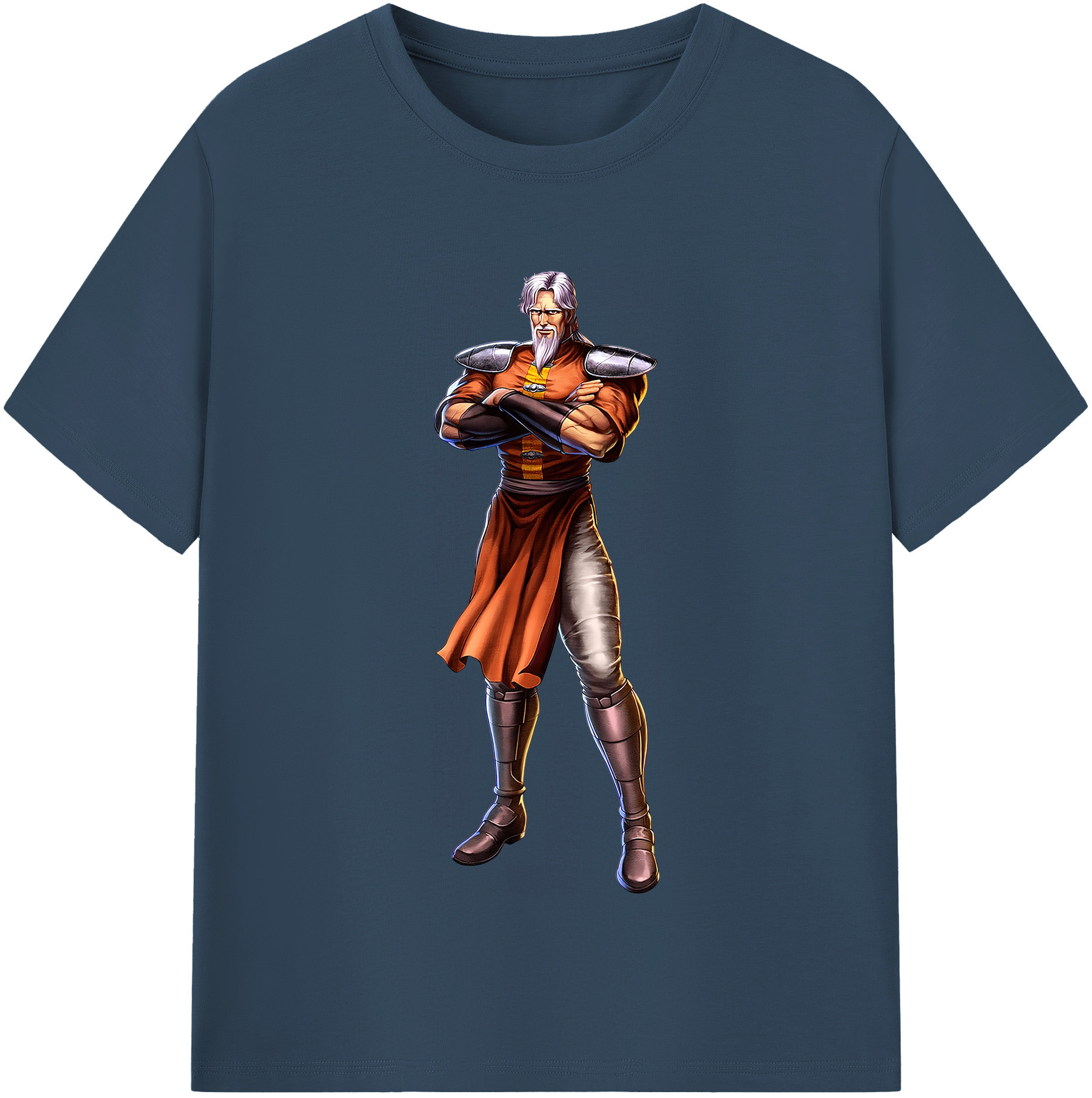 （画像用） 北斗の拳 Fist of the North Star 綿100％半袖Tシャツ（フロントプリント）