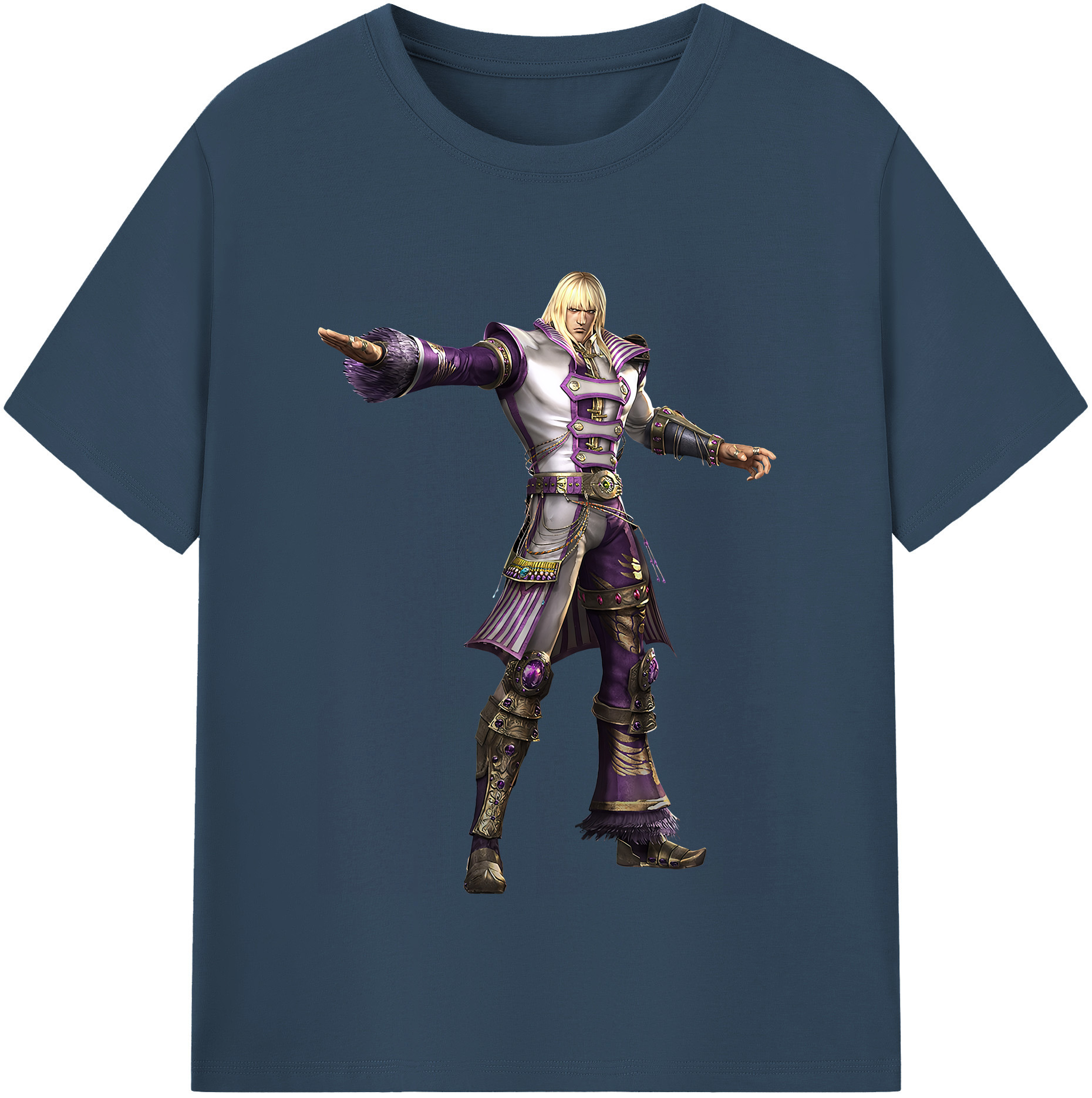 （画像用） 北斗の拳 Fist of the North Star 綿100％半袖Tシャツ（フロントプリント）