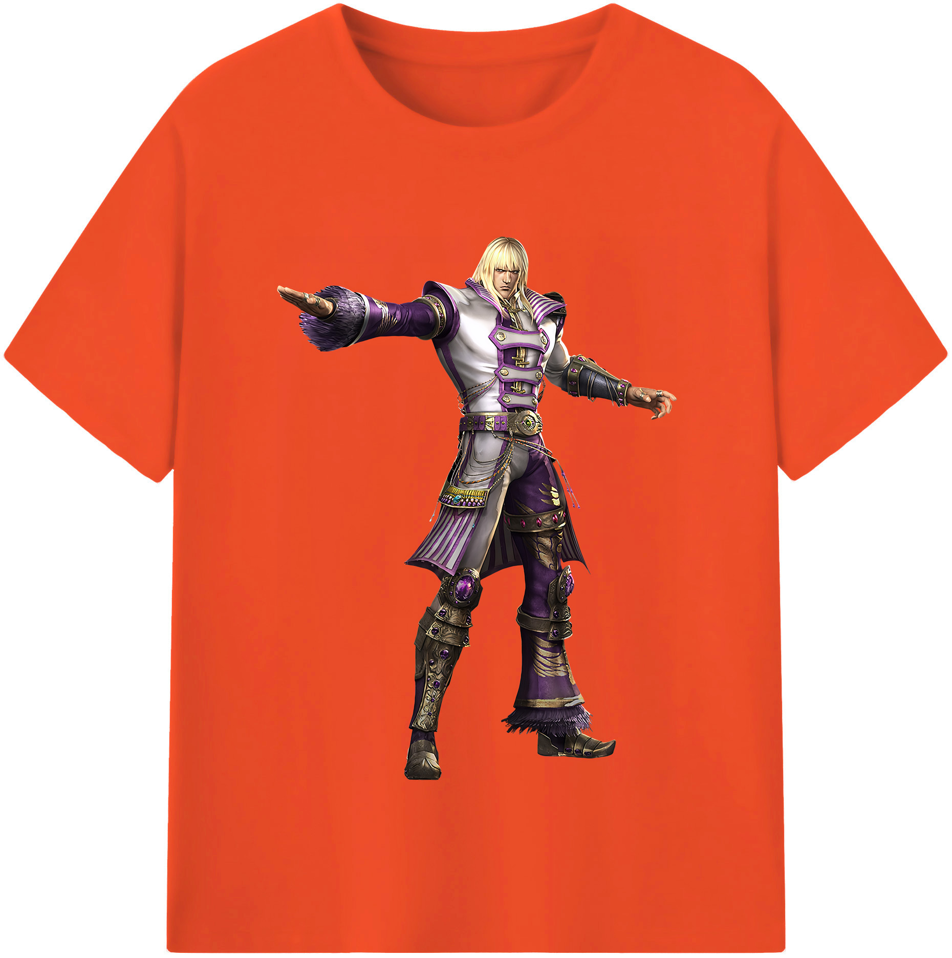 （画像用） 北斗の拳 Fist of the North Star 綿100％半袖Tシャツ（フロントプリント）