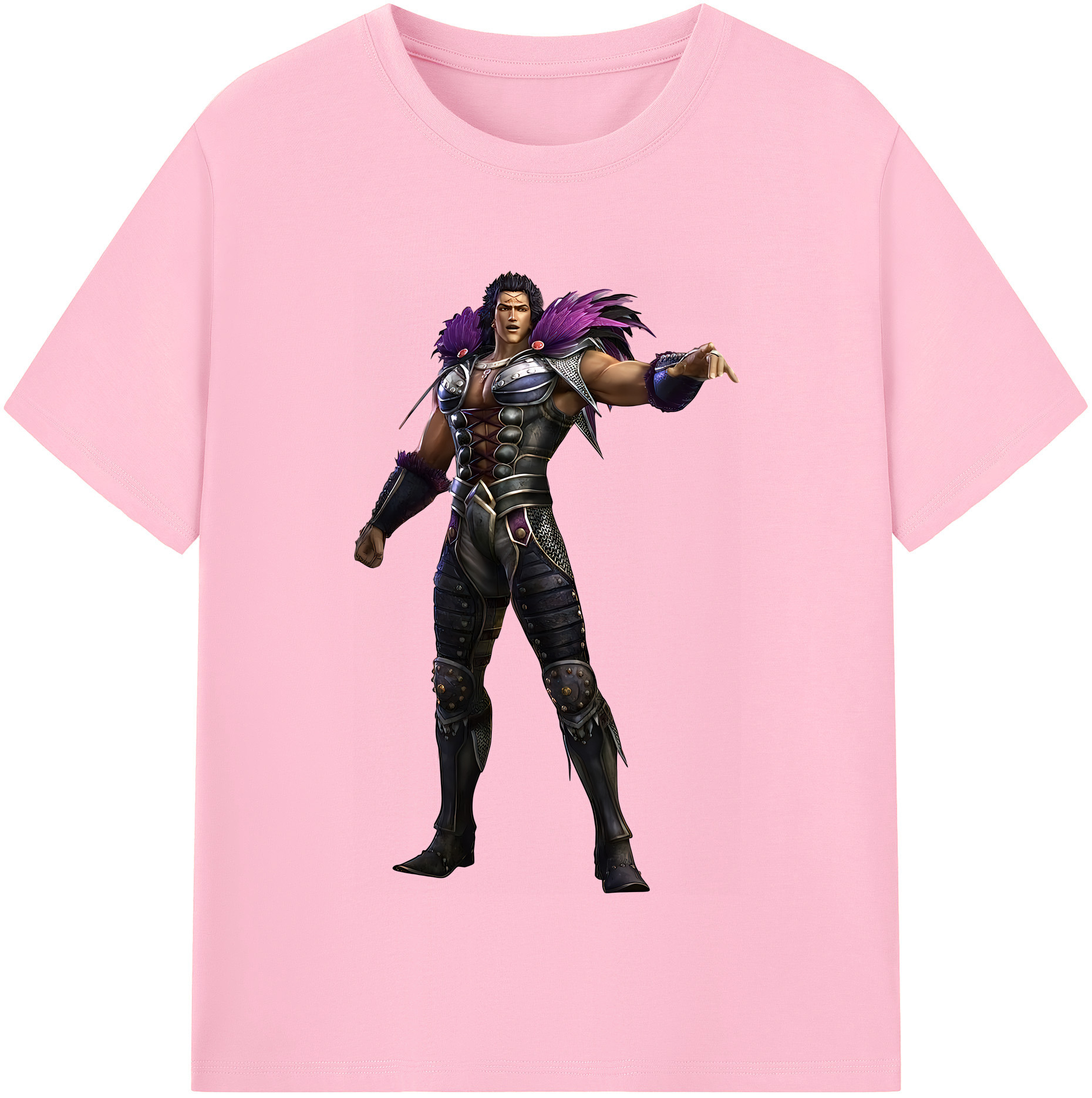 （画像用） 北斗の拳 Fist of the North Star 綿100％半袖Tシャツ（フロントプリント）