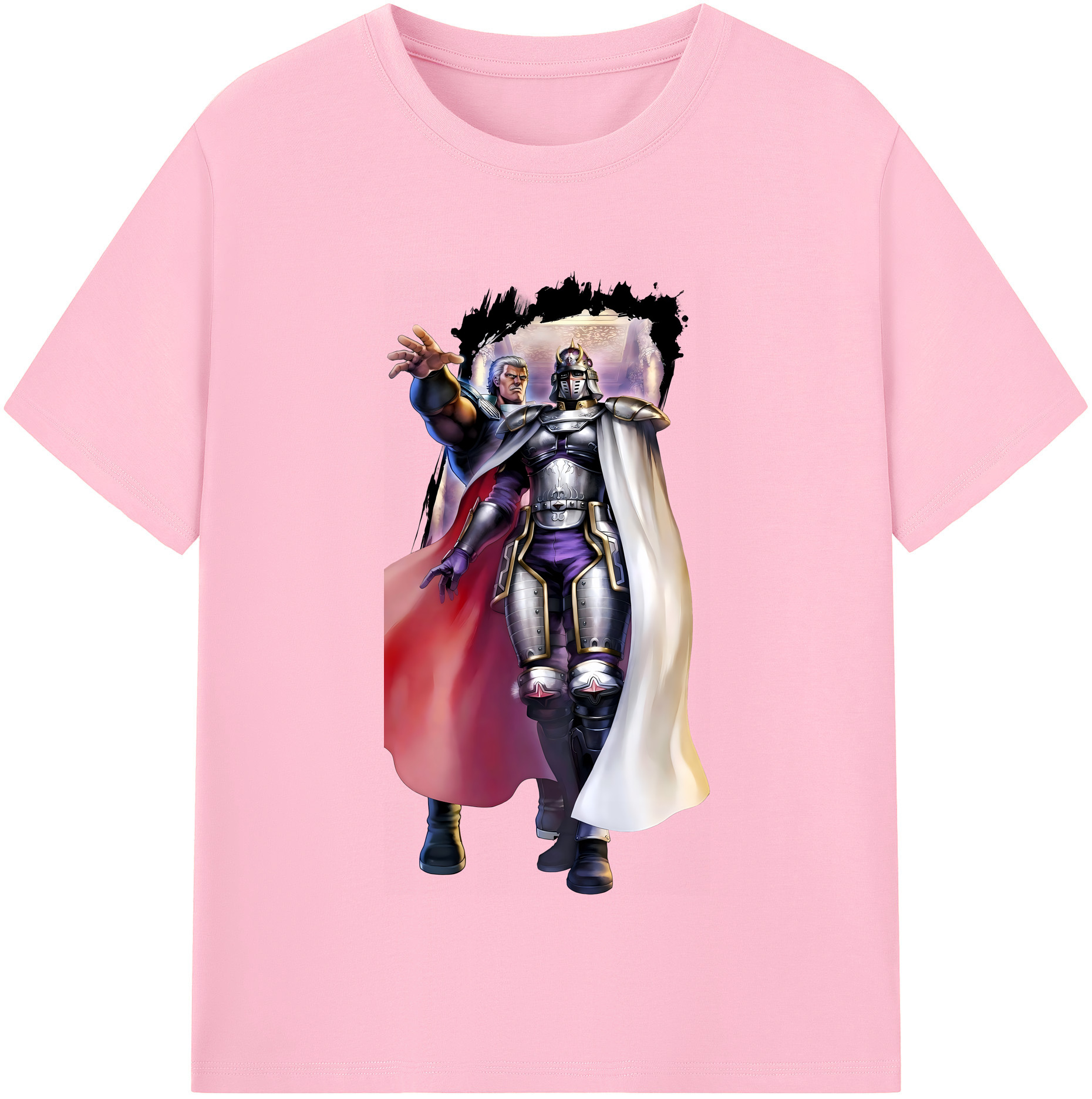 （画像用） 北斗の拳 Fist of the North Star 綿100％半袖Tシャツ（フロントプリント）