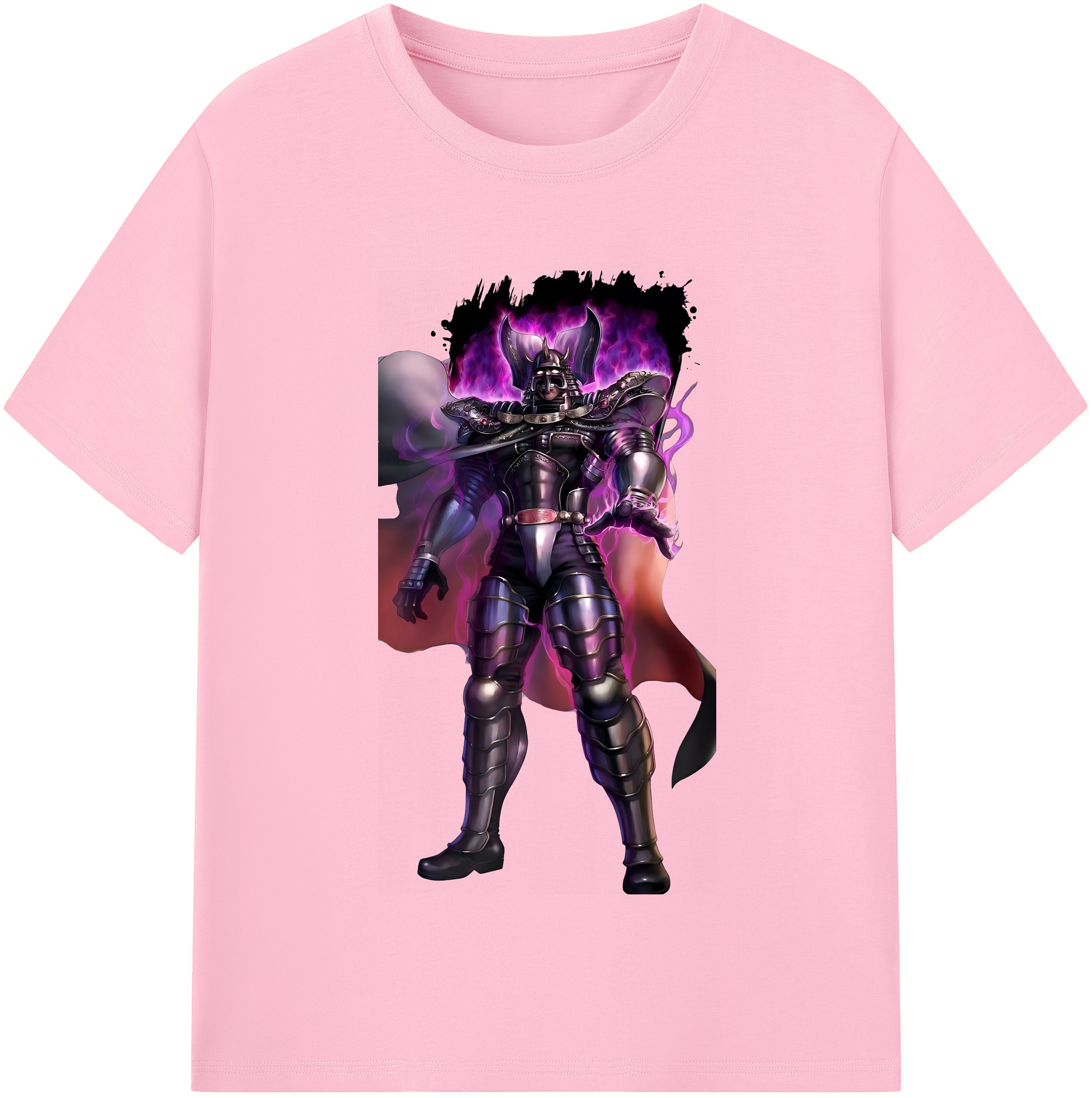 （画像用） 北斗の拳 Fist of the North Star 綿100％半袖Tシャツ（フロントプリント）