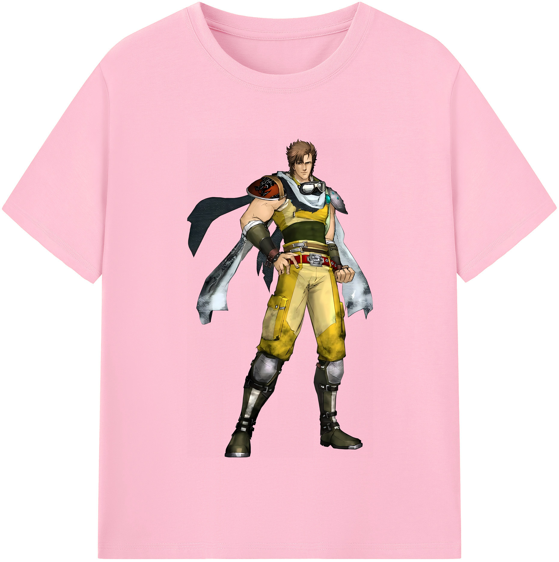 （画像用） 北斗の拳 Fist of the North Star 綿100％半袖Tシャツ（フロントプリント）