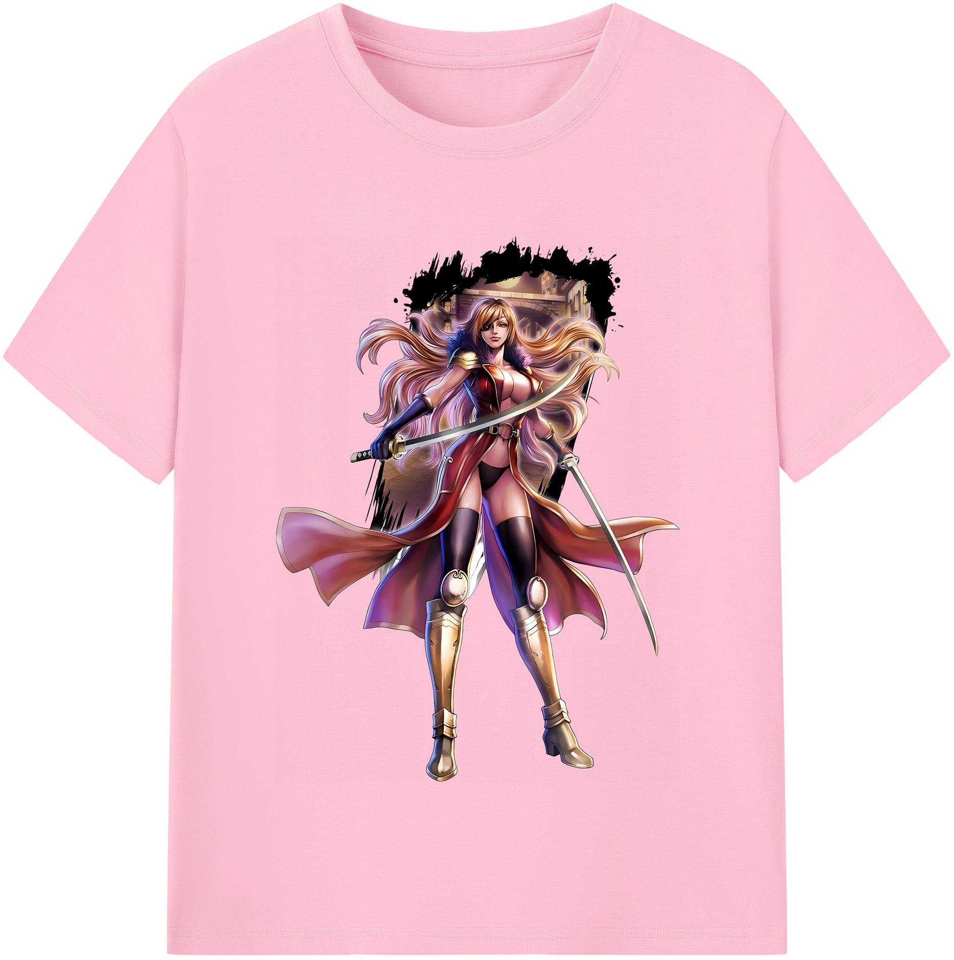 （画像用） 北斗の拳 Fist of the North Star 綿100％半袖Tシャツ（フロントプリント）