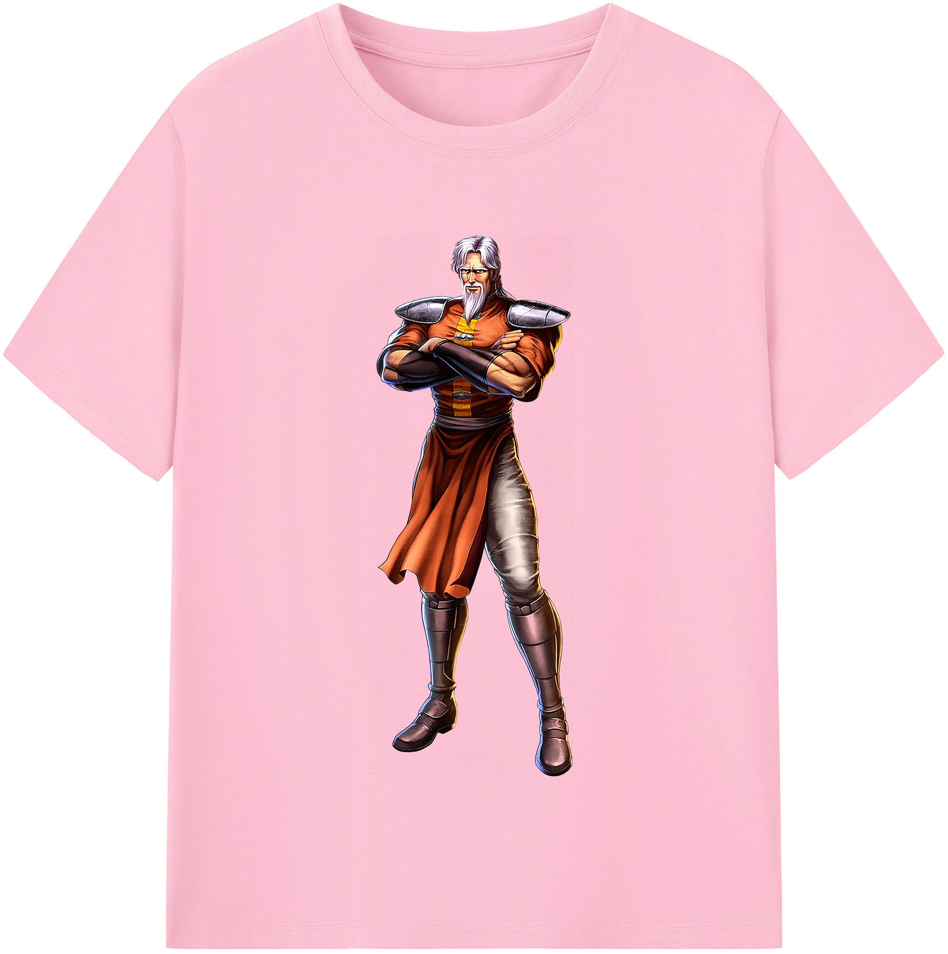 （画像用） 北斗の拳 Fist of the North Star 綿100％半袖Tシャツ（フロントプリント）