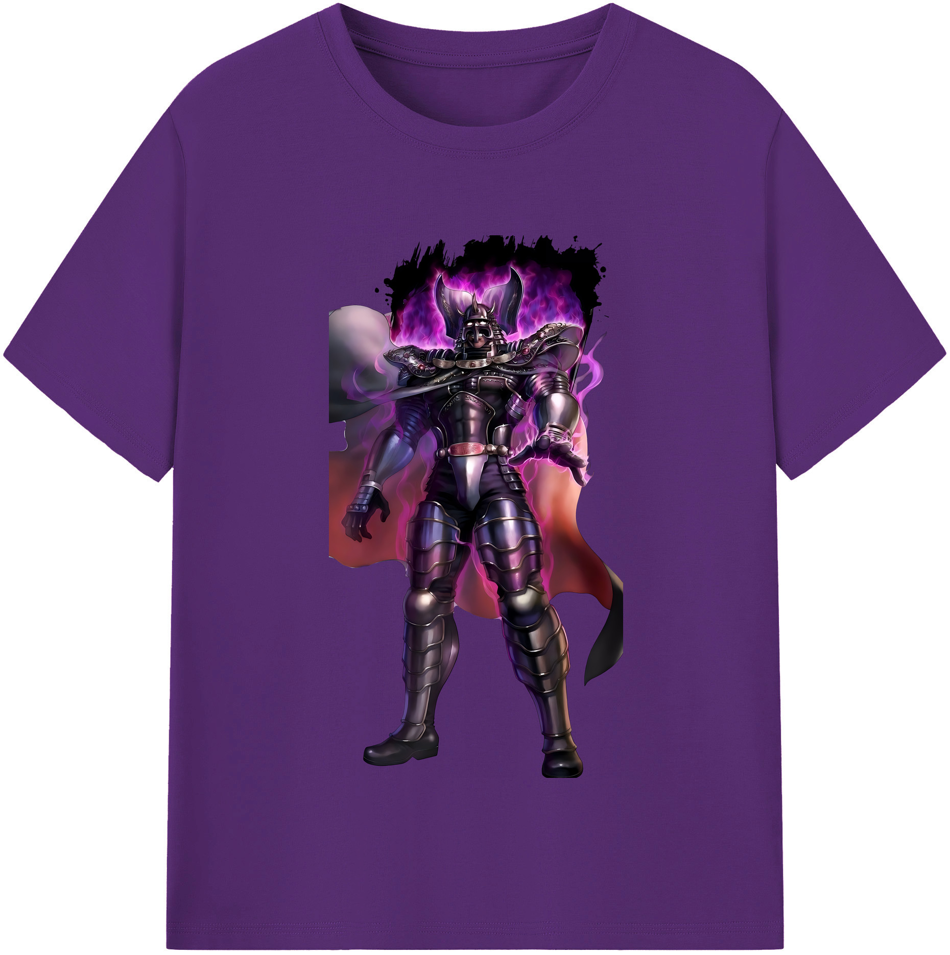 （画像用） 北斗の拳 Fist of the North Star 綿100％半袖Tシャツ（フロントプリント）