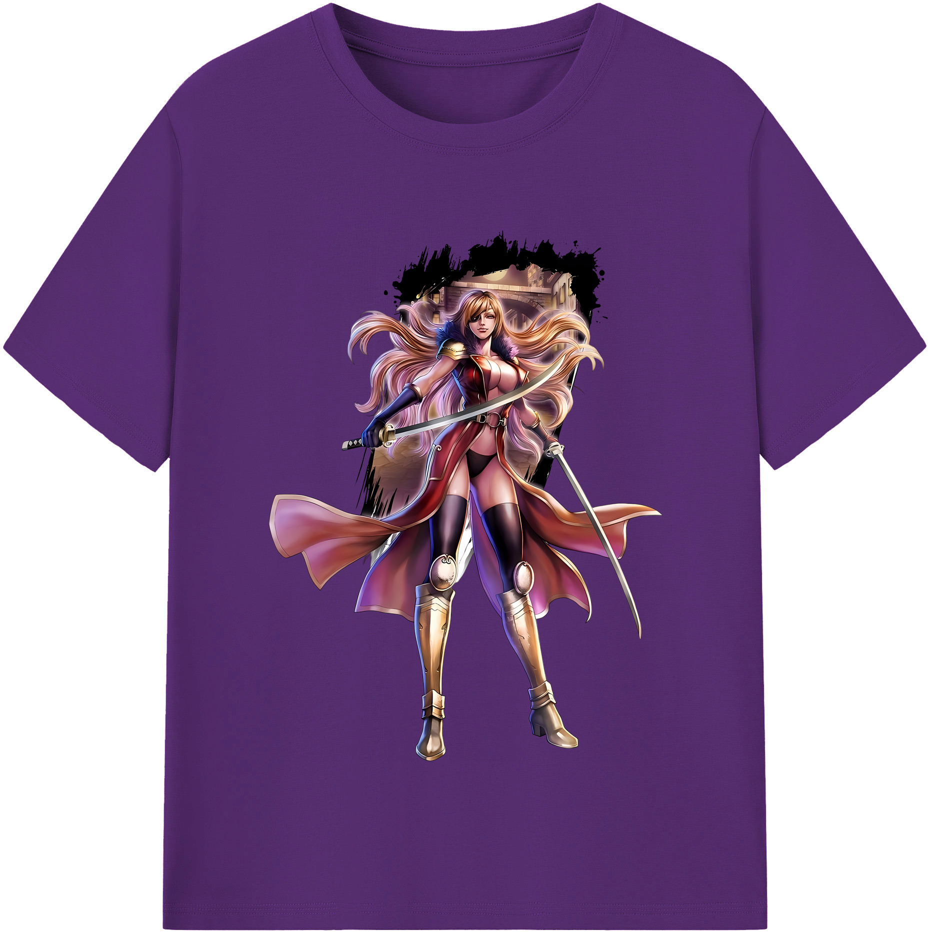 （画像用） 北斗の拳 Fist of the North Star 綿100％半袖Tシャツ（フロントプリント）